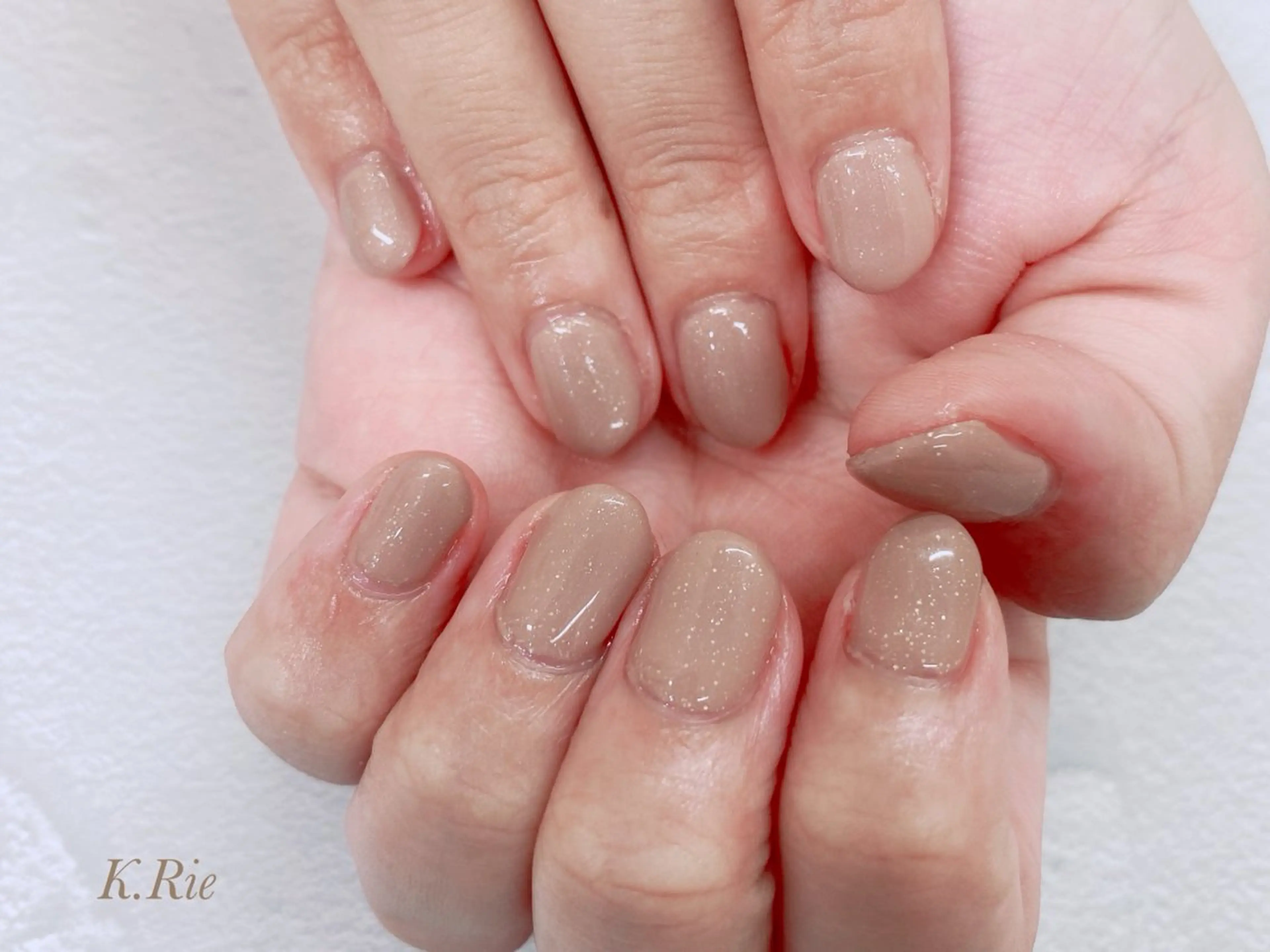 ネイル K. Rie minion 北浦和のネイルデザイン