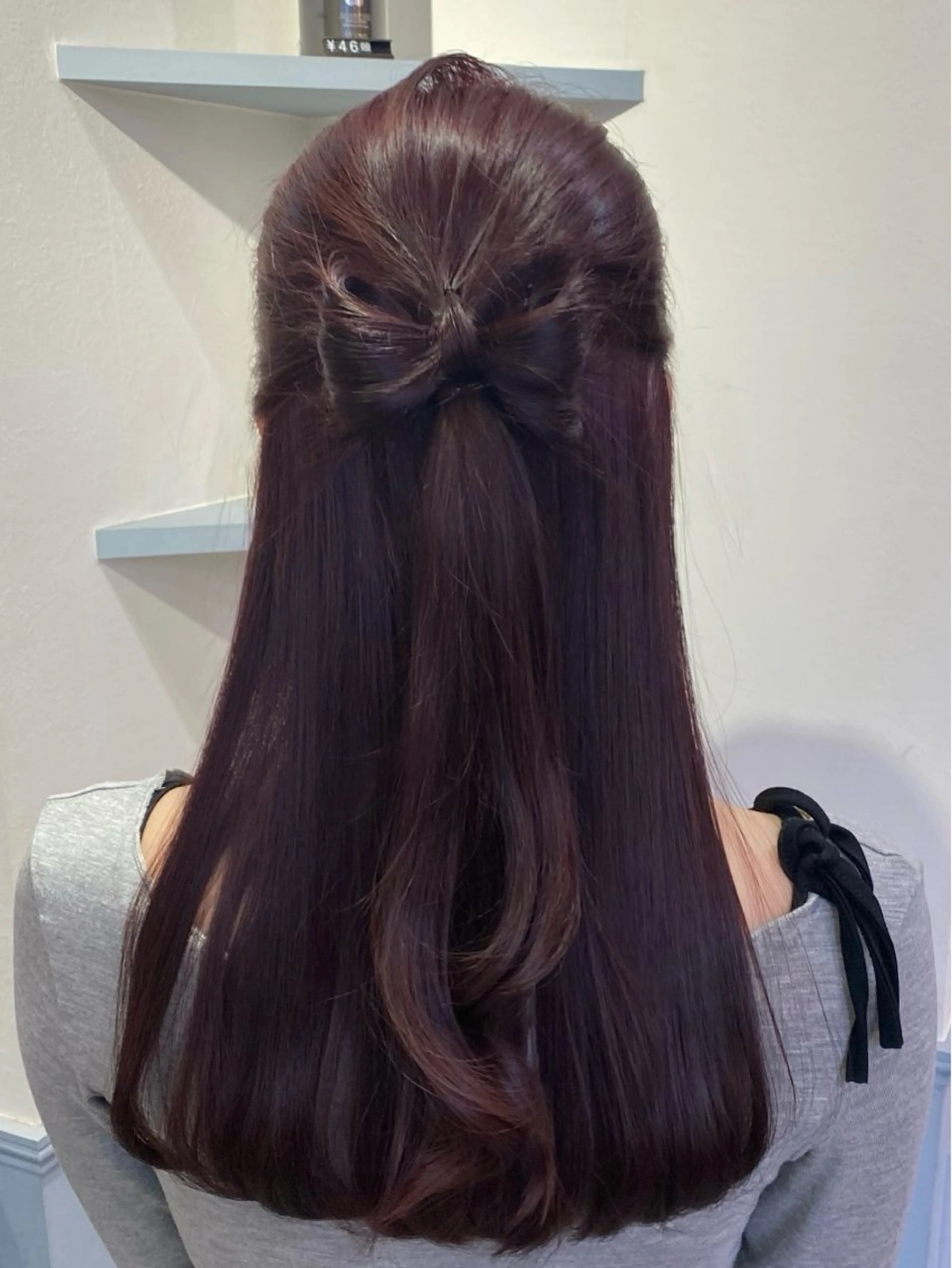 ロング カラー ヘアアレンジ eclart ayaのヘアスタイル