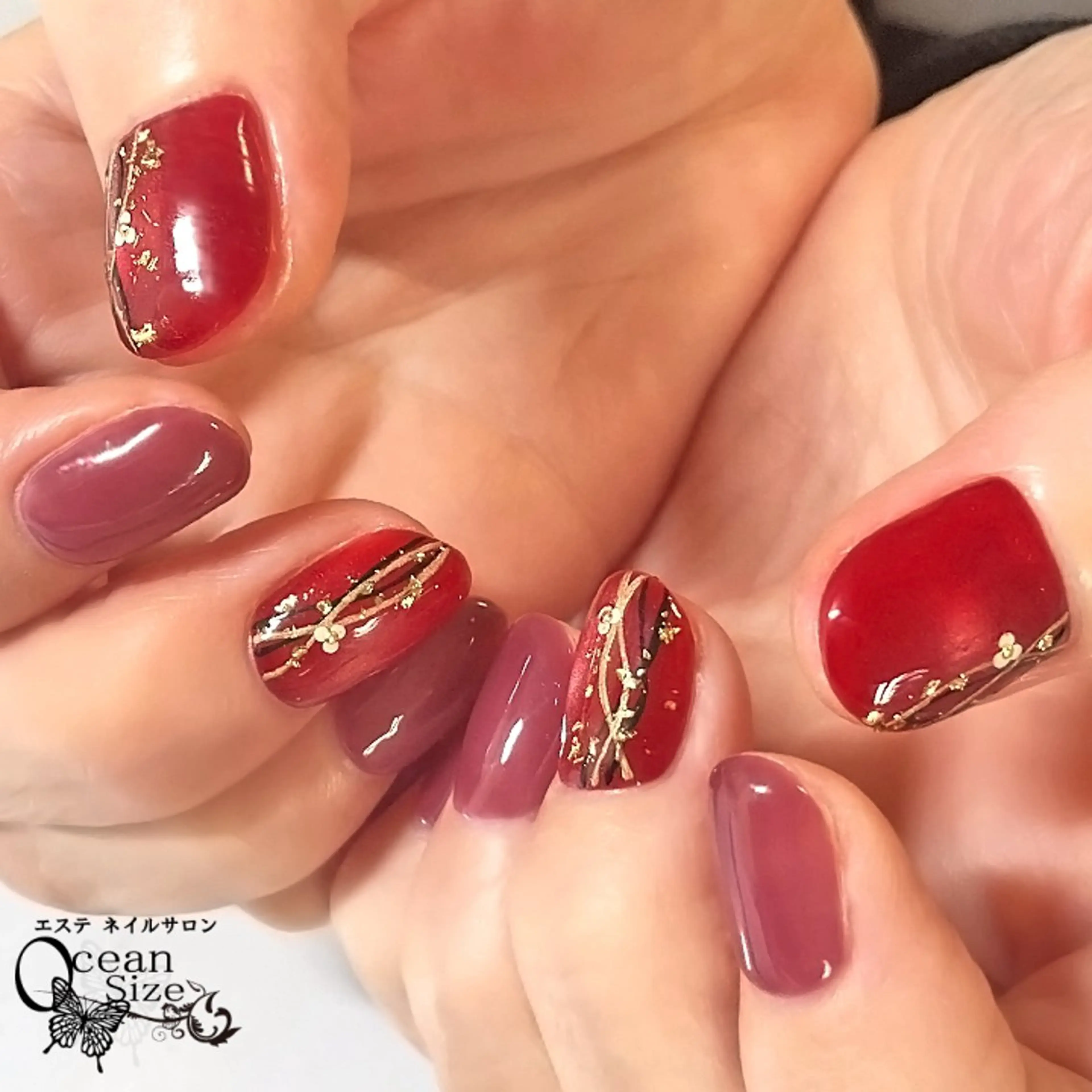 ネイル ハンドネイル 宮森 貴子のネイルデザイン