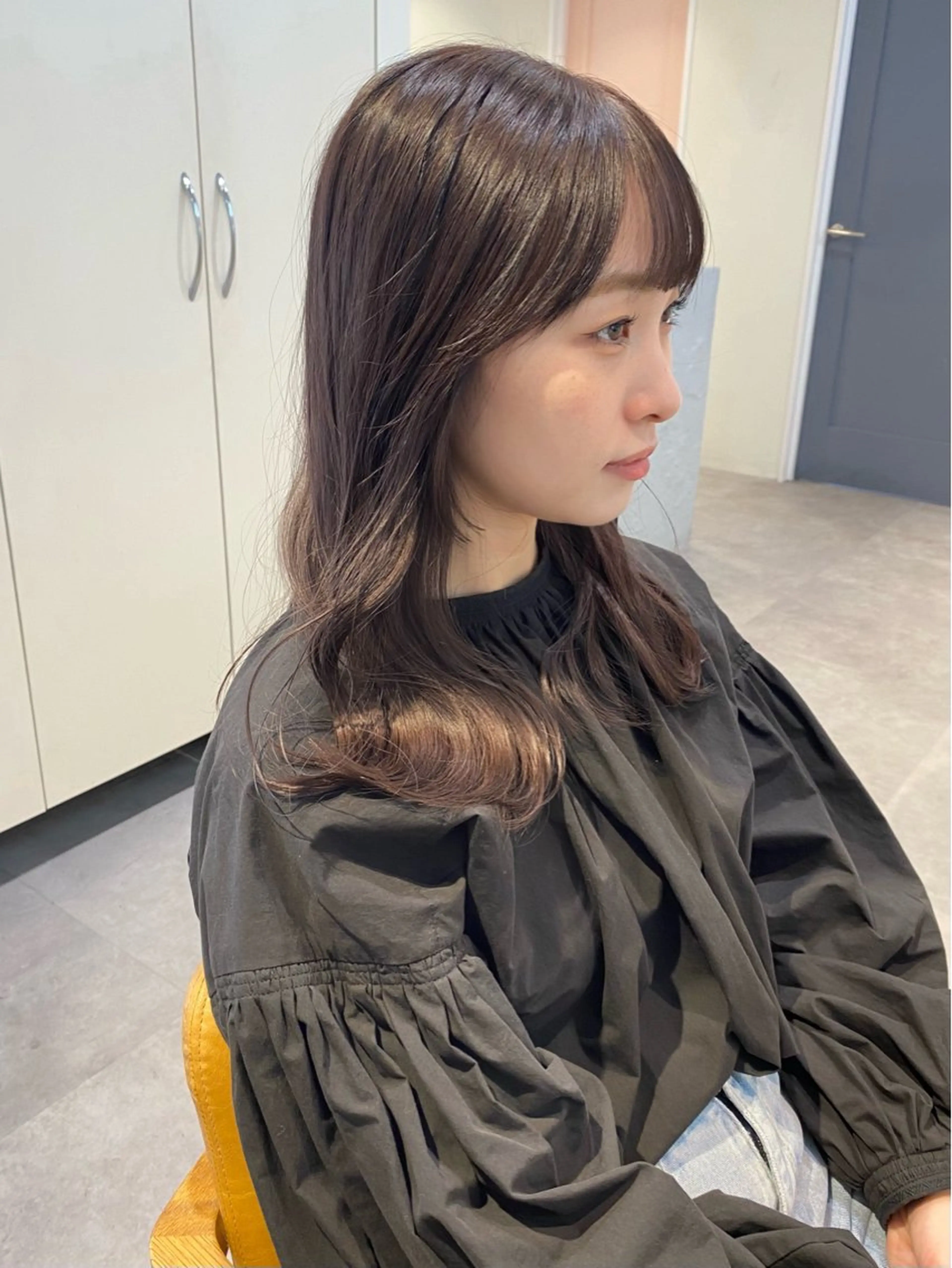 ミディアム カラー 当日予約大歓迎💗 依田瑞希のヘアスタイル