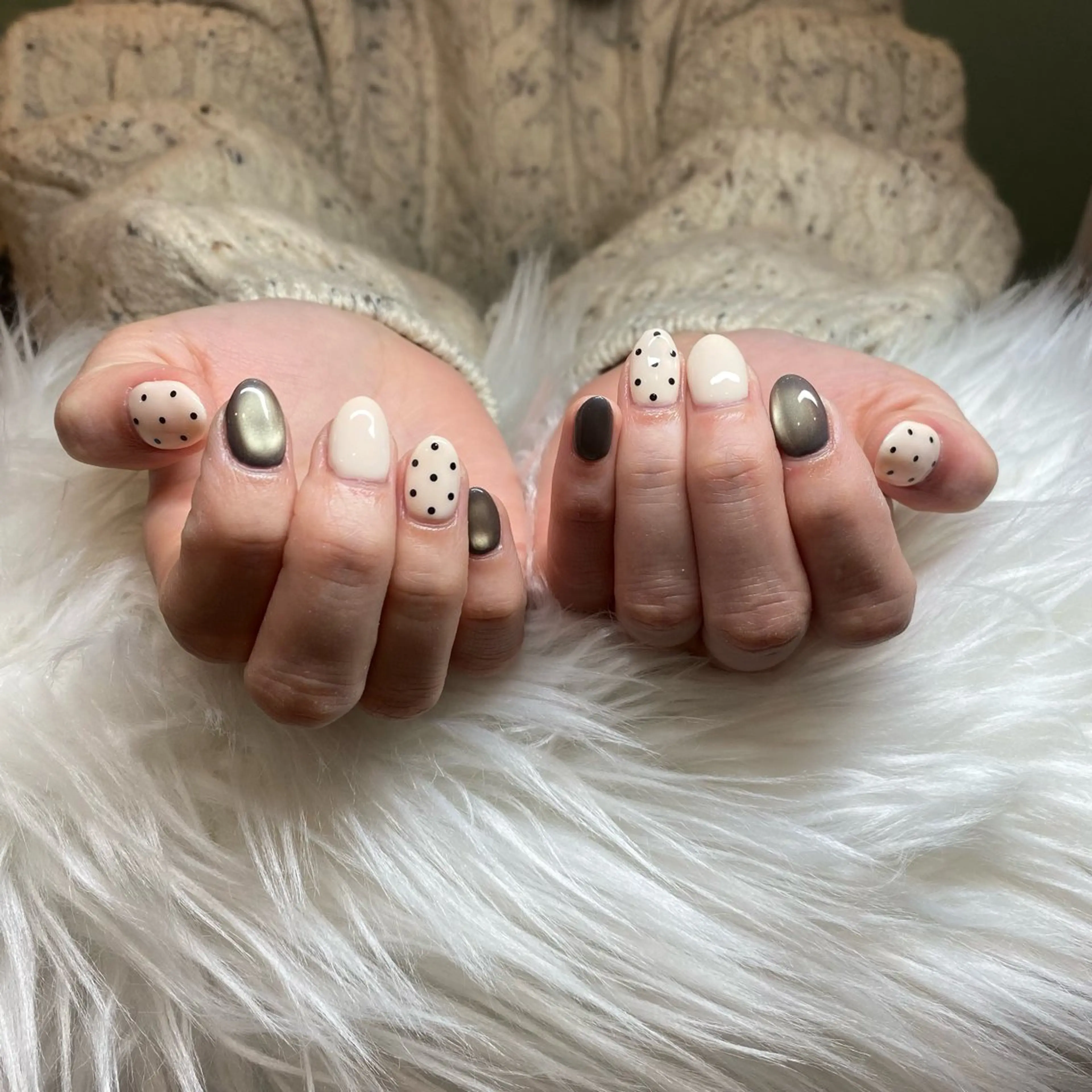 ネイル ハンドネイル HANA 中初美のネイルデザイン