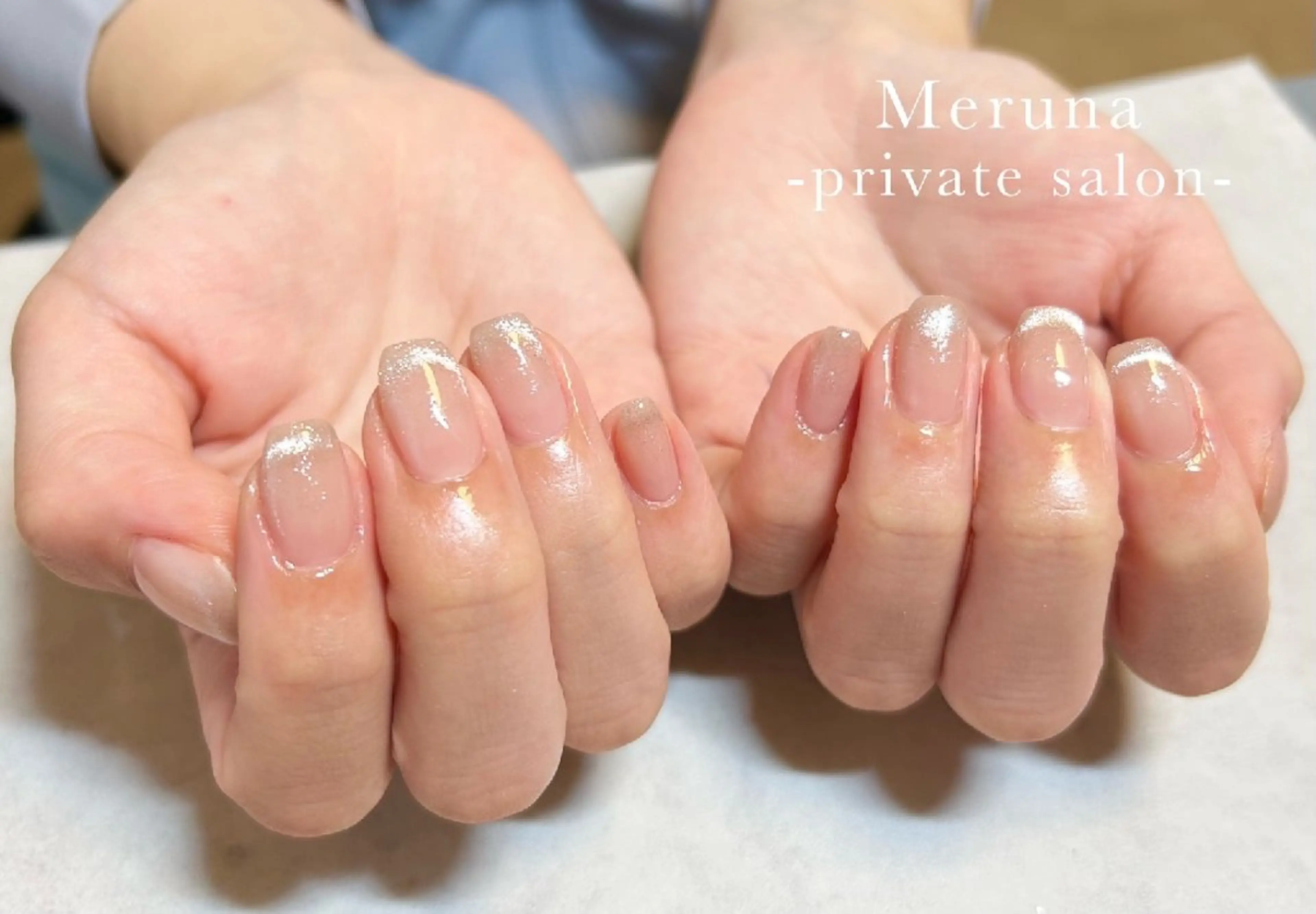 ネイル オフィスネイル ハンドネイル Meruna .ﾒﾙｰﾅ.のネイルデザイン