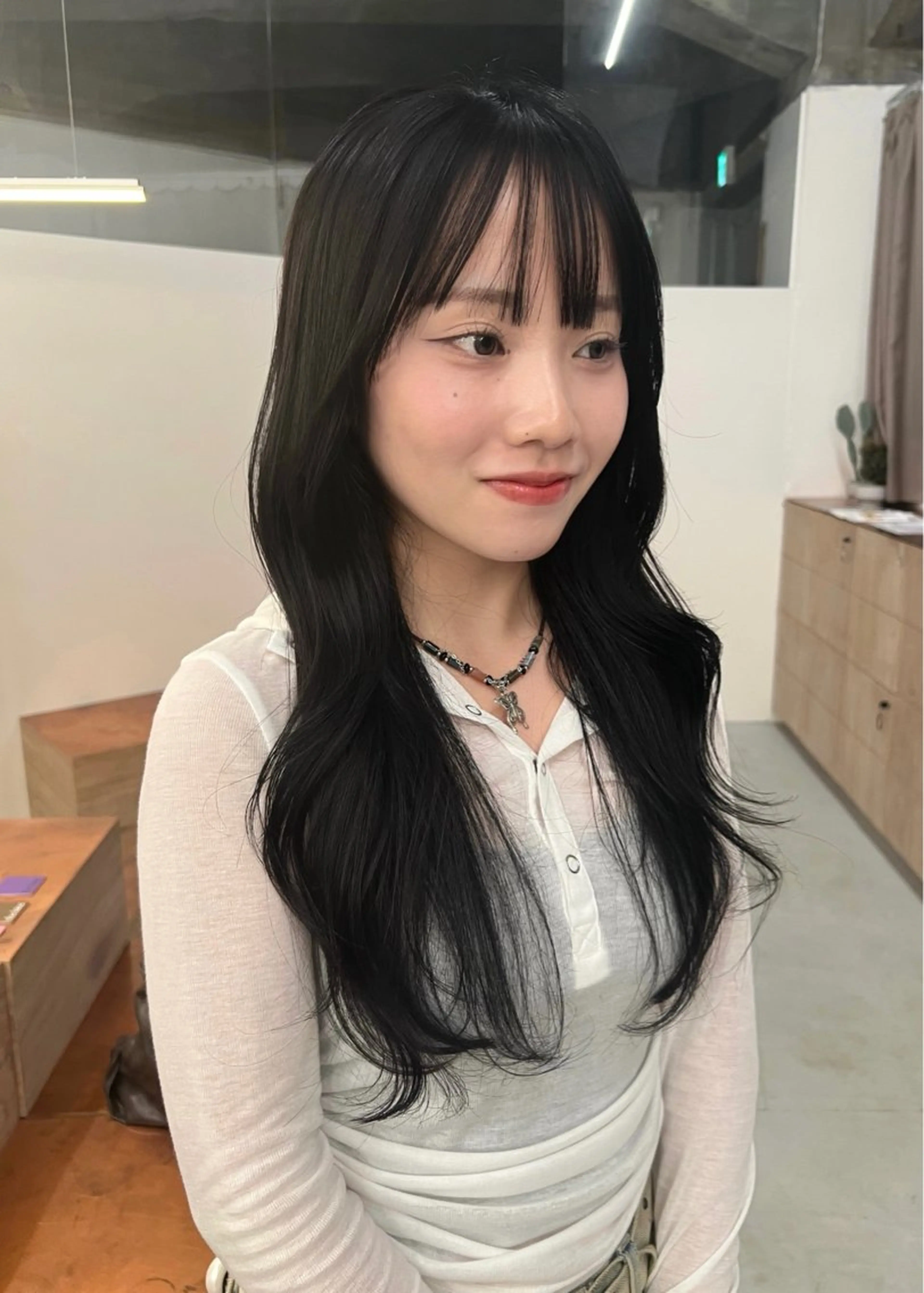 ロング ヘアカラー the hinc所属・miyu /大阪 /レイヤーカットのヘアスタイル