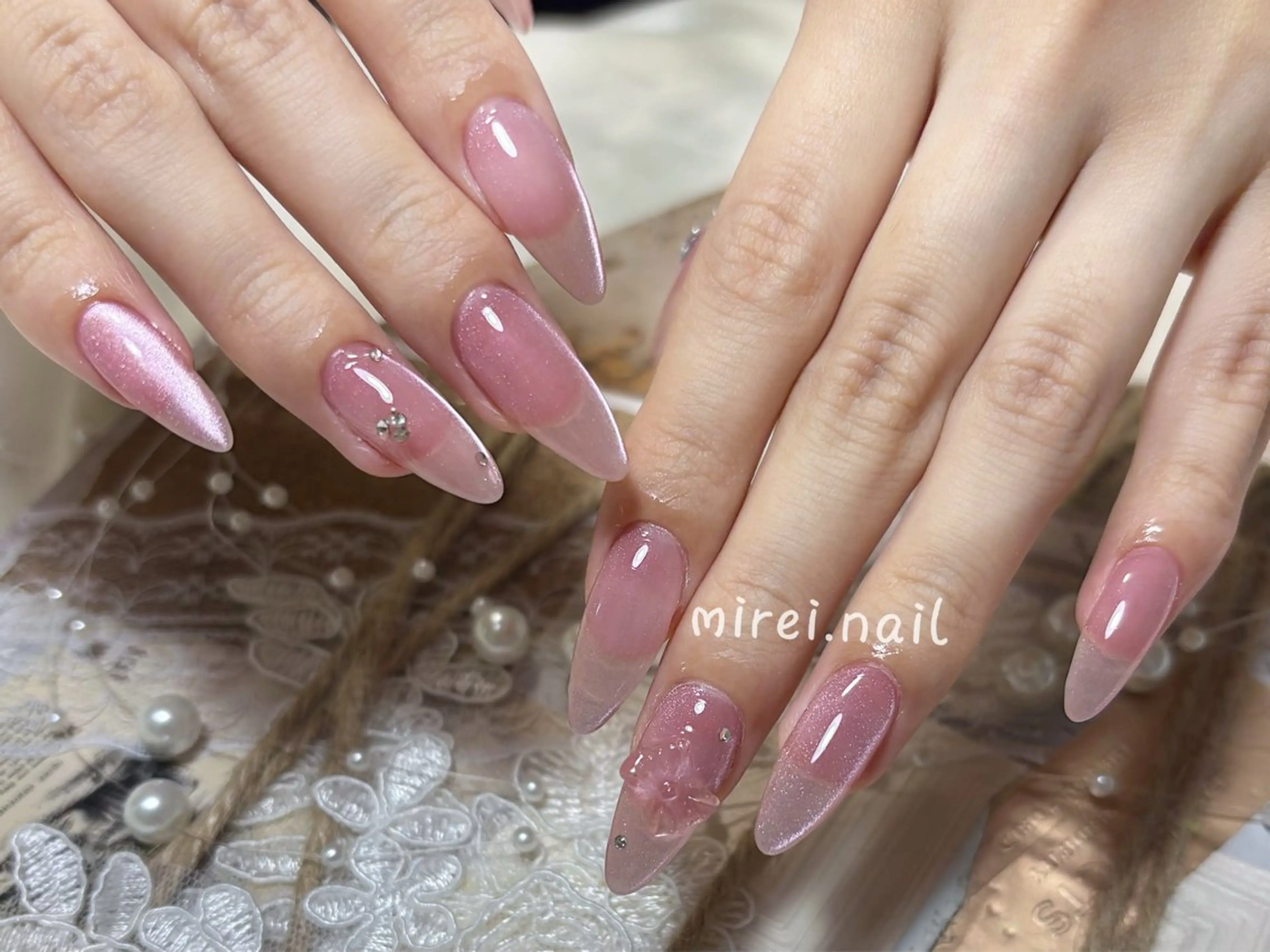 ネイル mirei‘nail所属・jade.vase ミレイのネイルデザイン