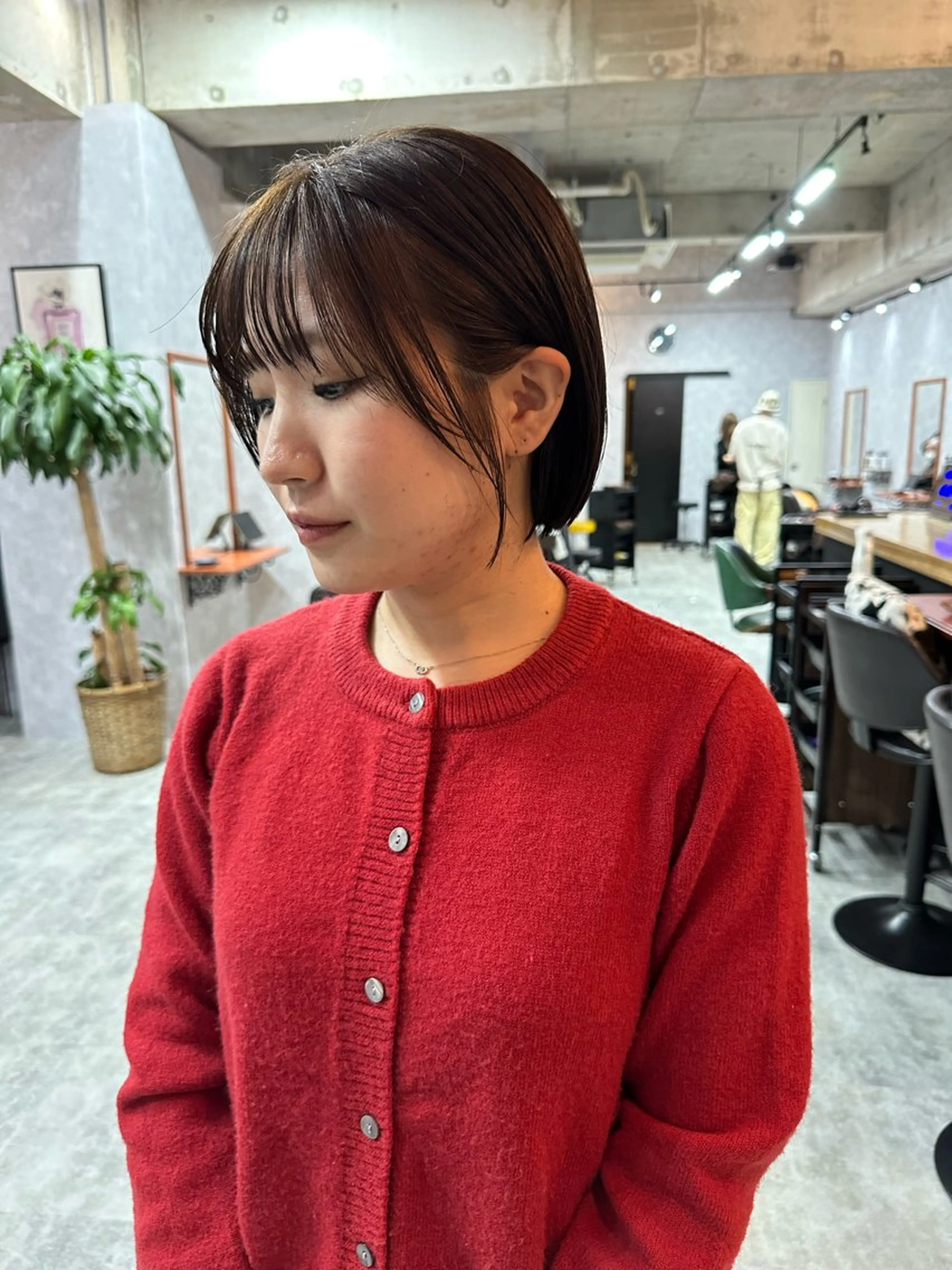 ショート 切りっぱなしボブ ショートボブ ハンサムショート 丸みショート ボブ カット ヘアカラー トリートメント C’LD hair  produce /シールドヘア所属・モテ髪/ボブ/ショー ト/アダチフウトのヘアスタイル