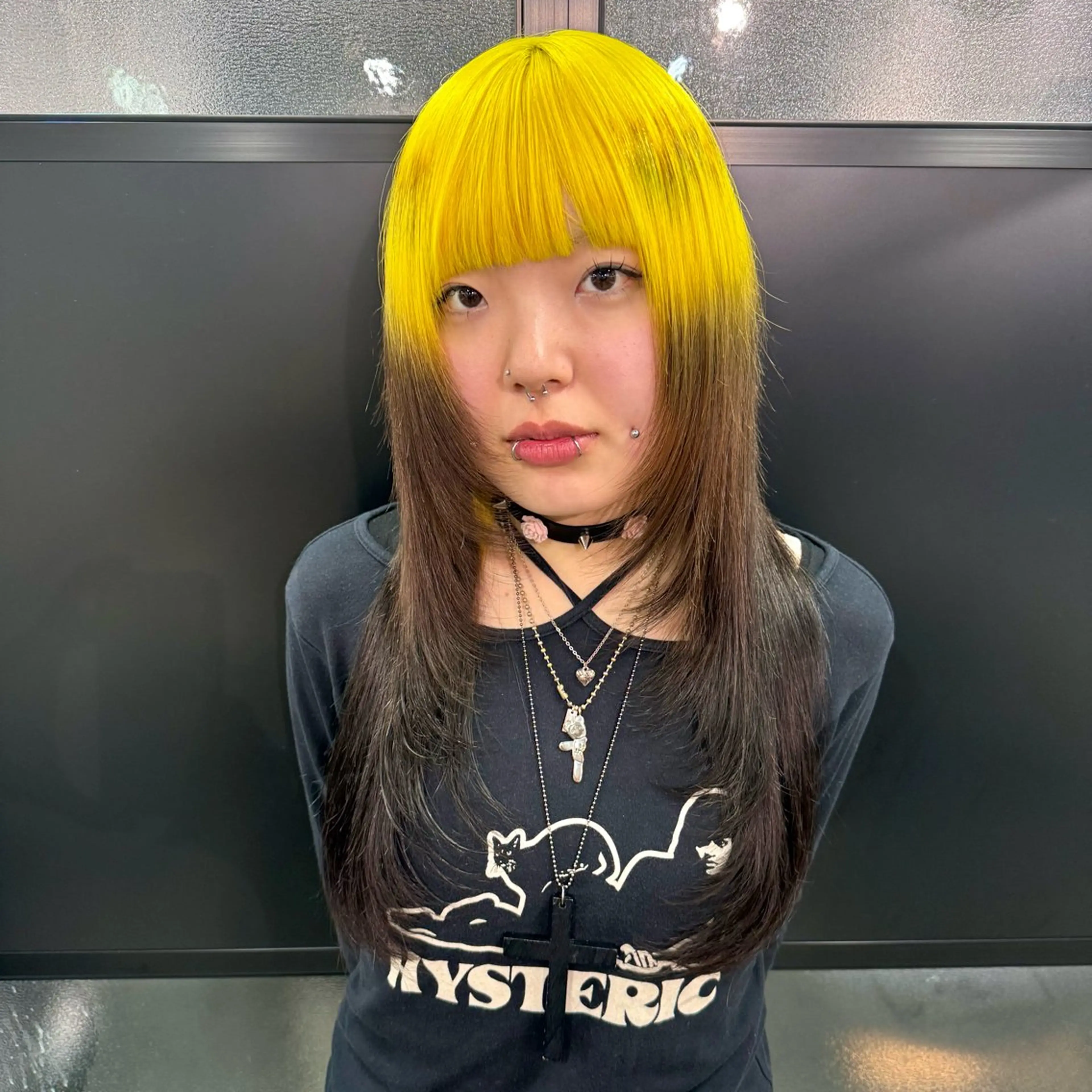 カラー カット ヘアカラー エクステ ヘアセット 渋谷🎨ハイトーン× エクステ🎨レンのヘアスタイル