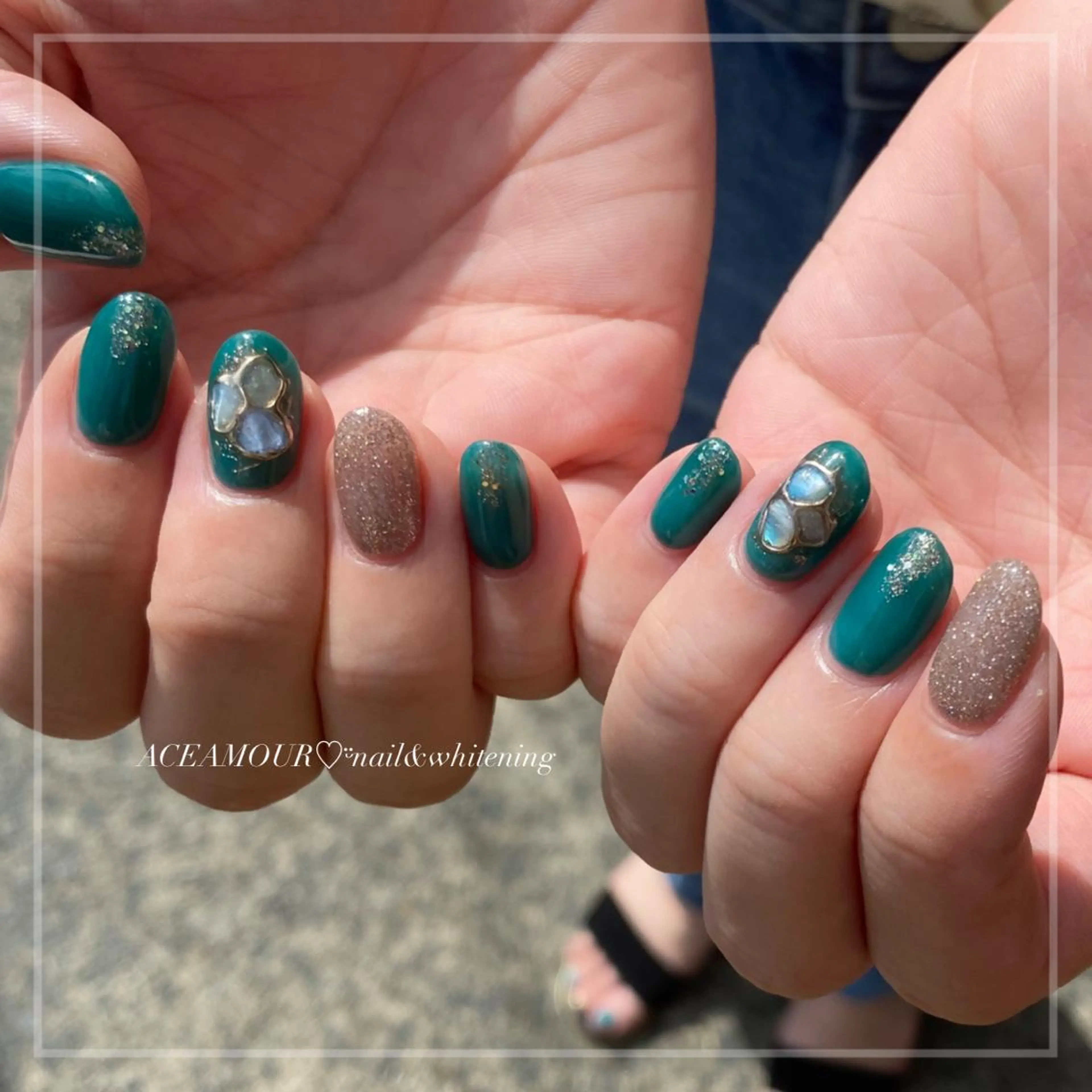 ネイル ネイル/耳つぼ /新ホワイトニングのネイルデザイン