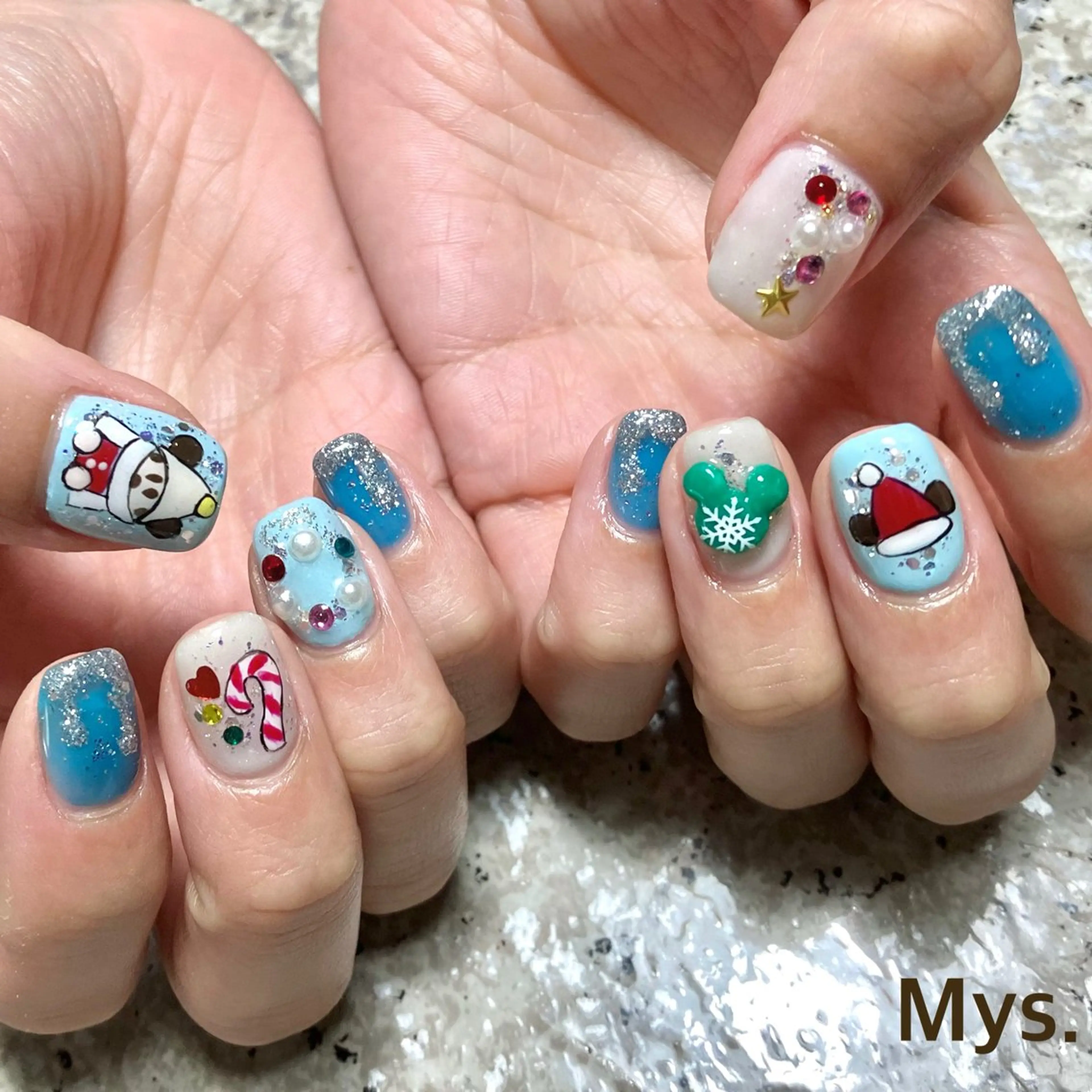 ネイル ハンドネイル Mys. 三上紗紀のネイルデザイン