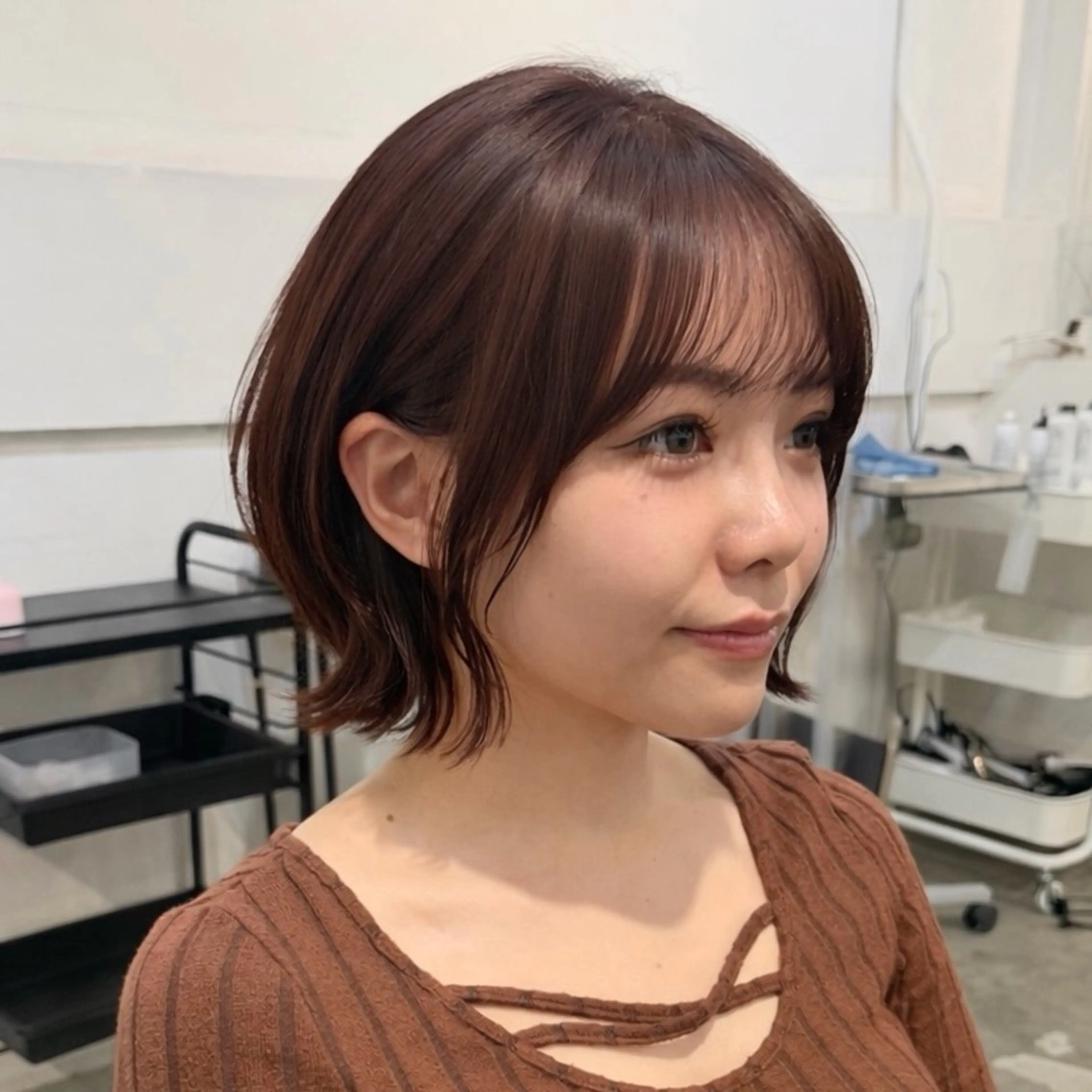 ショート カラー SAKI 新宿のヘアスタイル