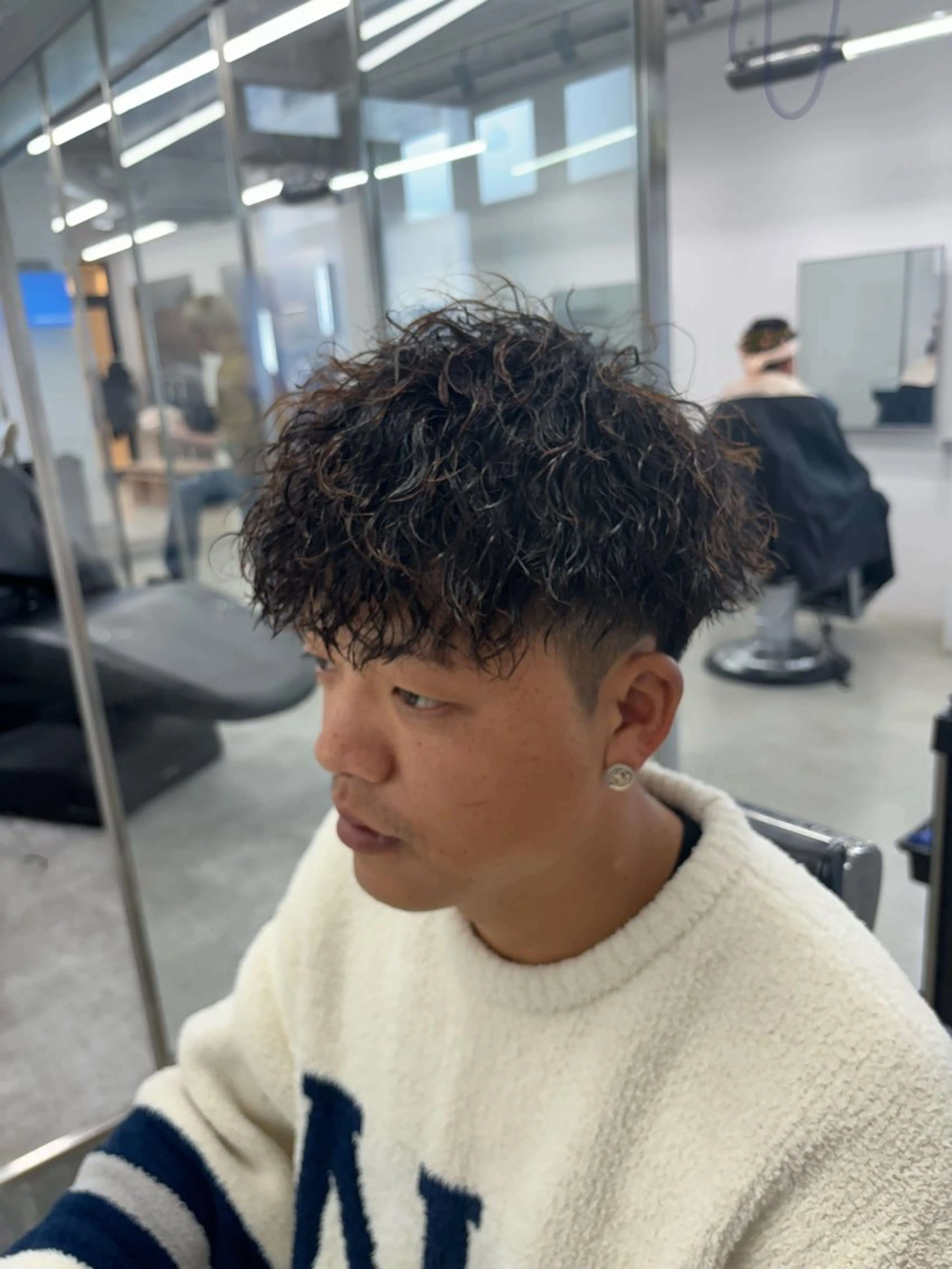 ショート ショートヘア パーマ職人DAIKI ツイスパ/波巻きのヘアスタイル