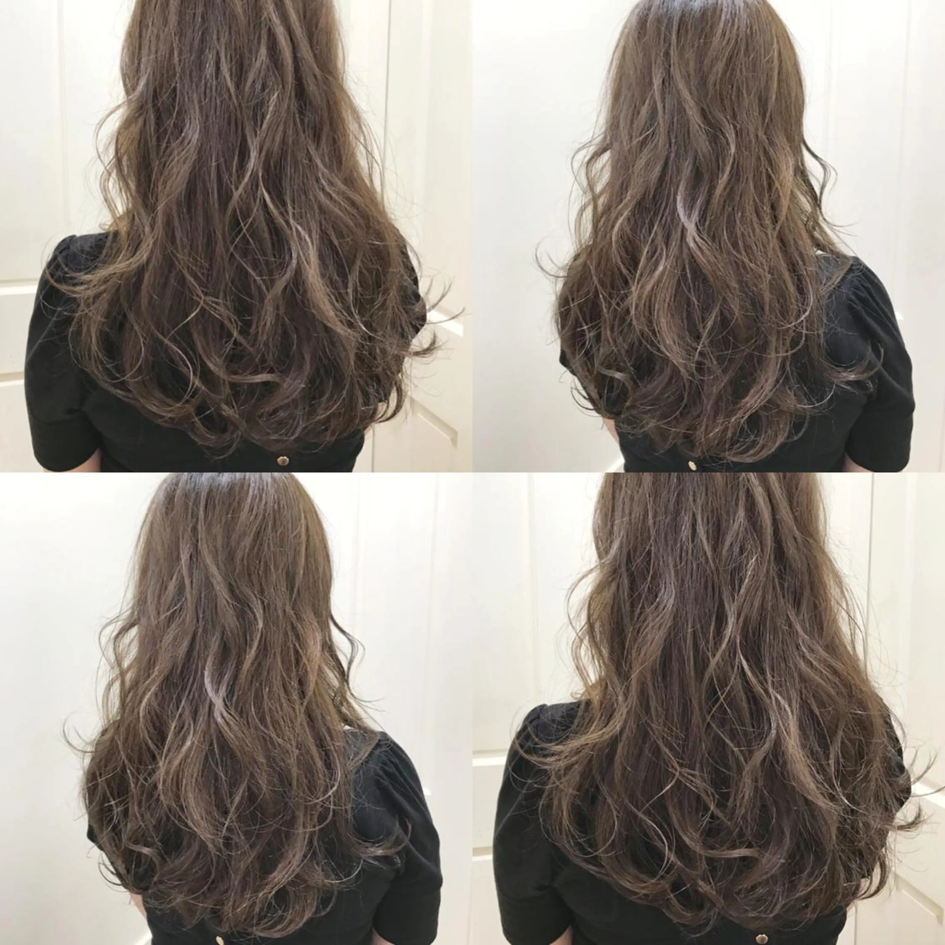 ロング カラー パーマ ヘアアレンジ 代表🎀 ふわモテ愛 され髪🩷yumiのヘアスタイル