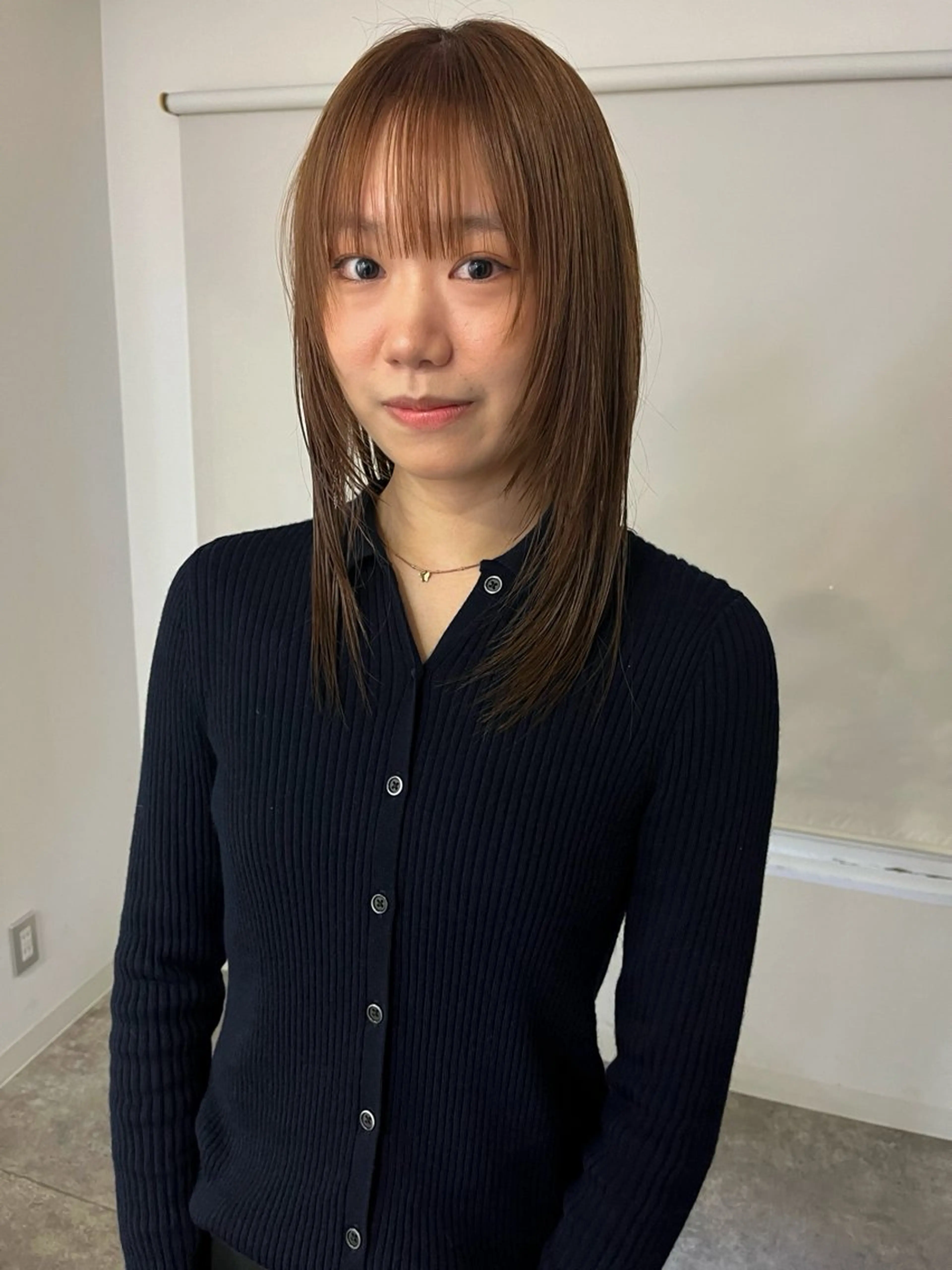 「ミニモ学割」カット+シアカラー+炭酸シャンプー+2stepトリートメント　暖色◎ ボブ/レイヤー/の写真