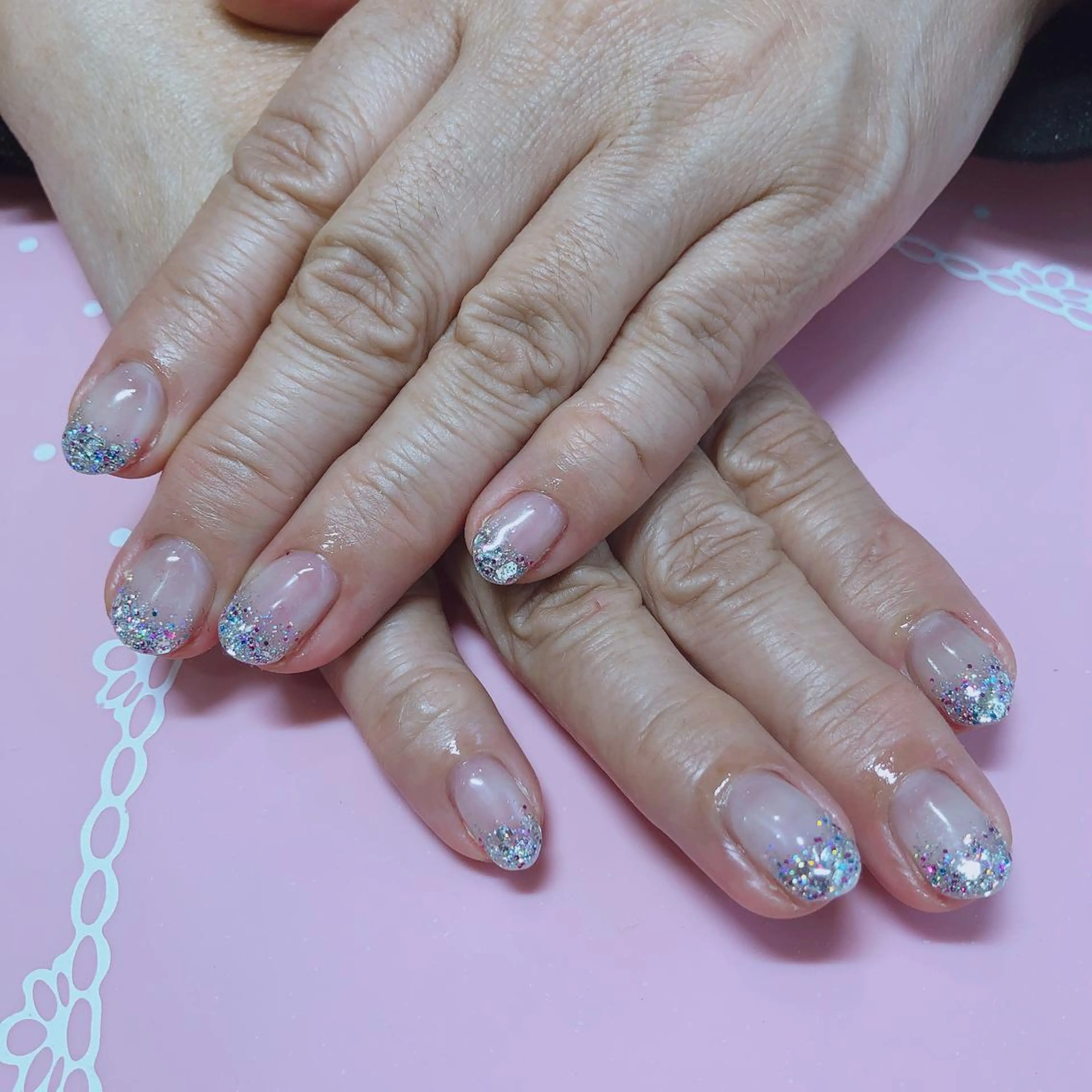 ショート ネイル ハンドネイル 《LB》ラブリエ Nail&eyeのマツエク・マツパデザイン