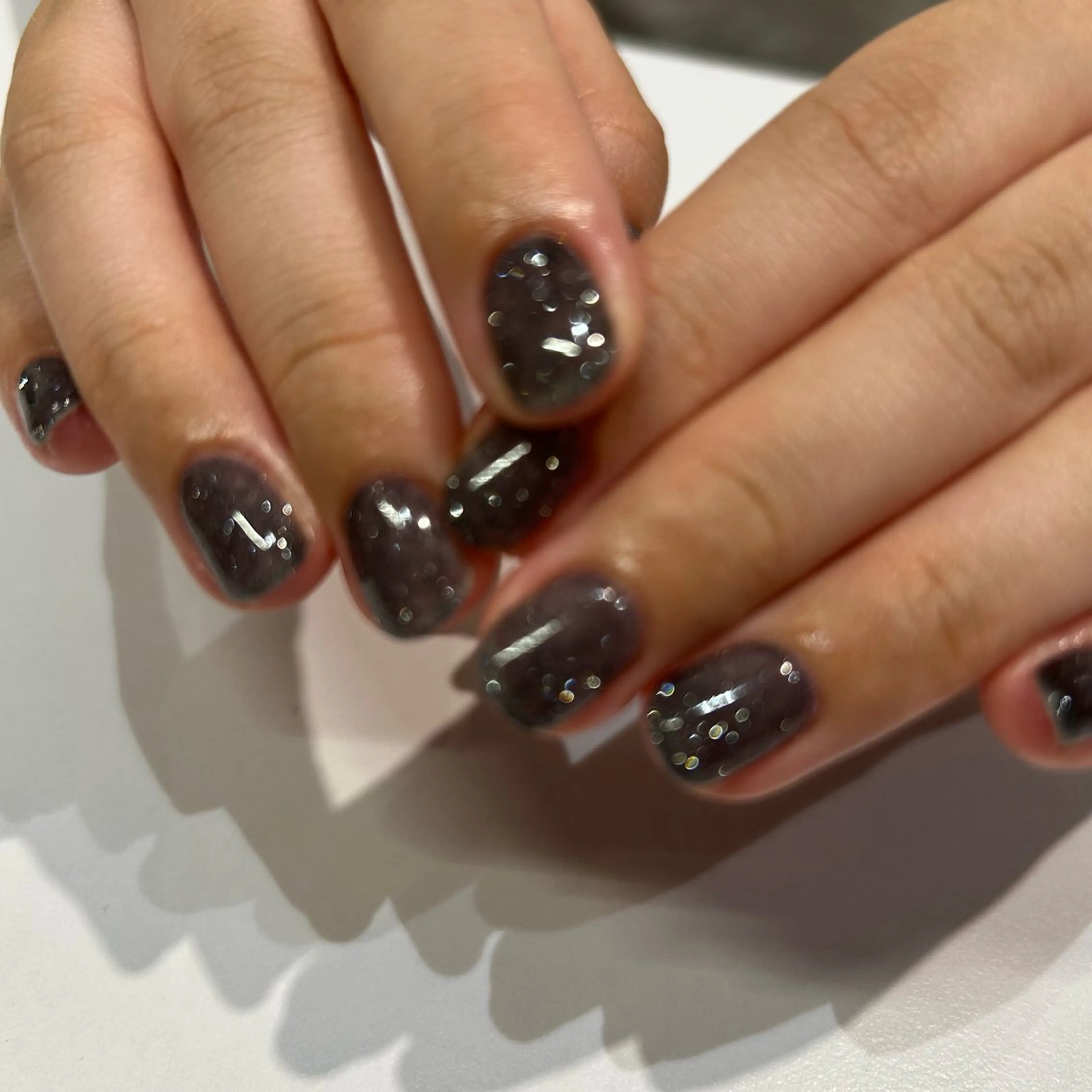 ネイル フラッシュネイル ハンドネイル soa.Aika 自爪育成のネイルデザイン