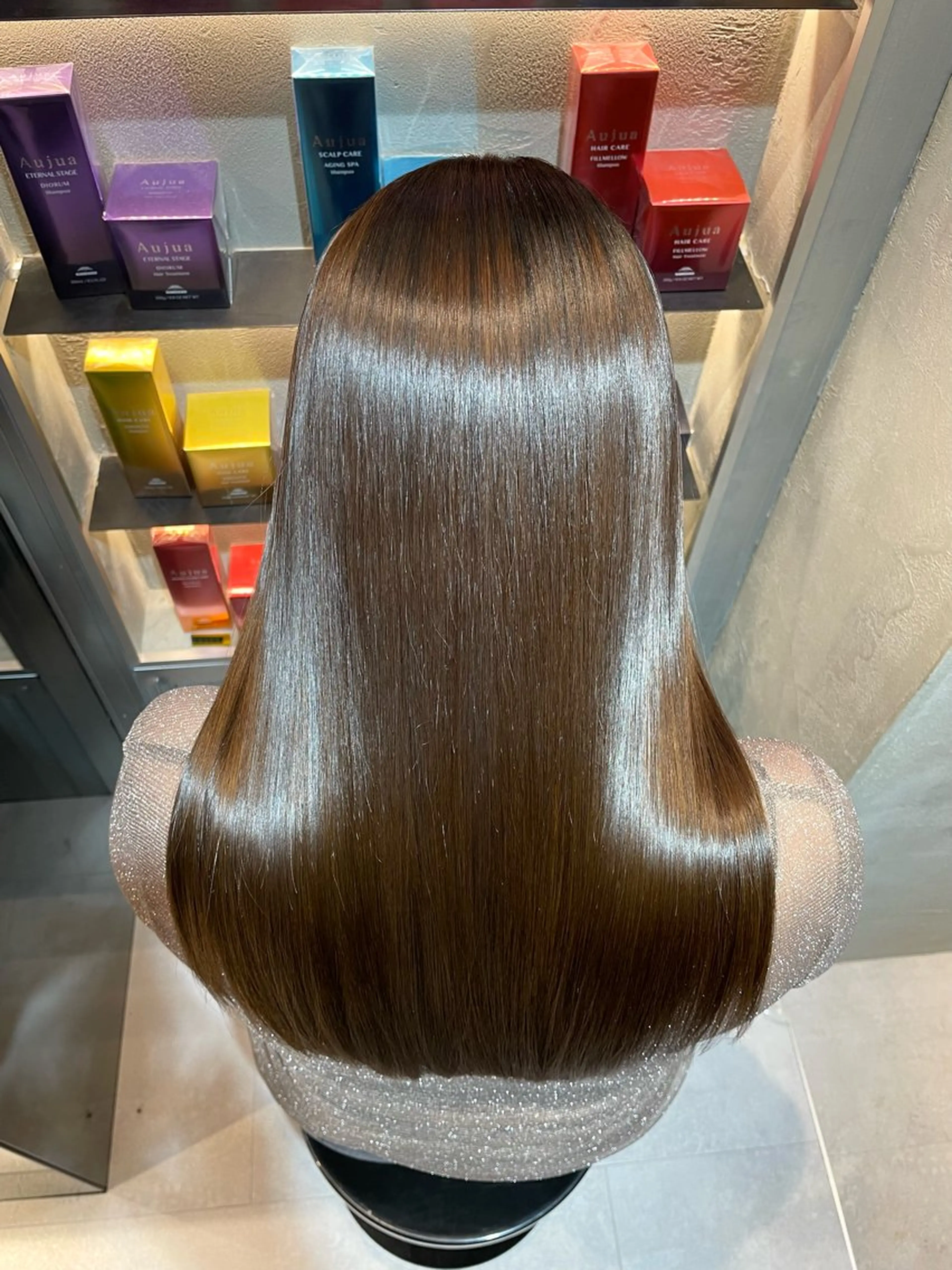 ロング 半個室サロンyoures hair 髪質改善トリートメント東新宿店所属・榊原竜弥 髪質改善/美髪作りのヘアスタイル