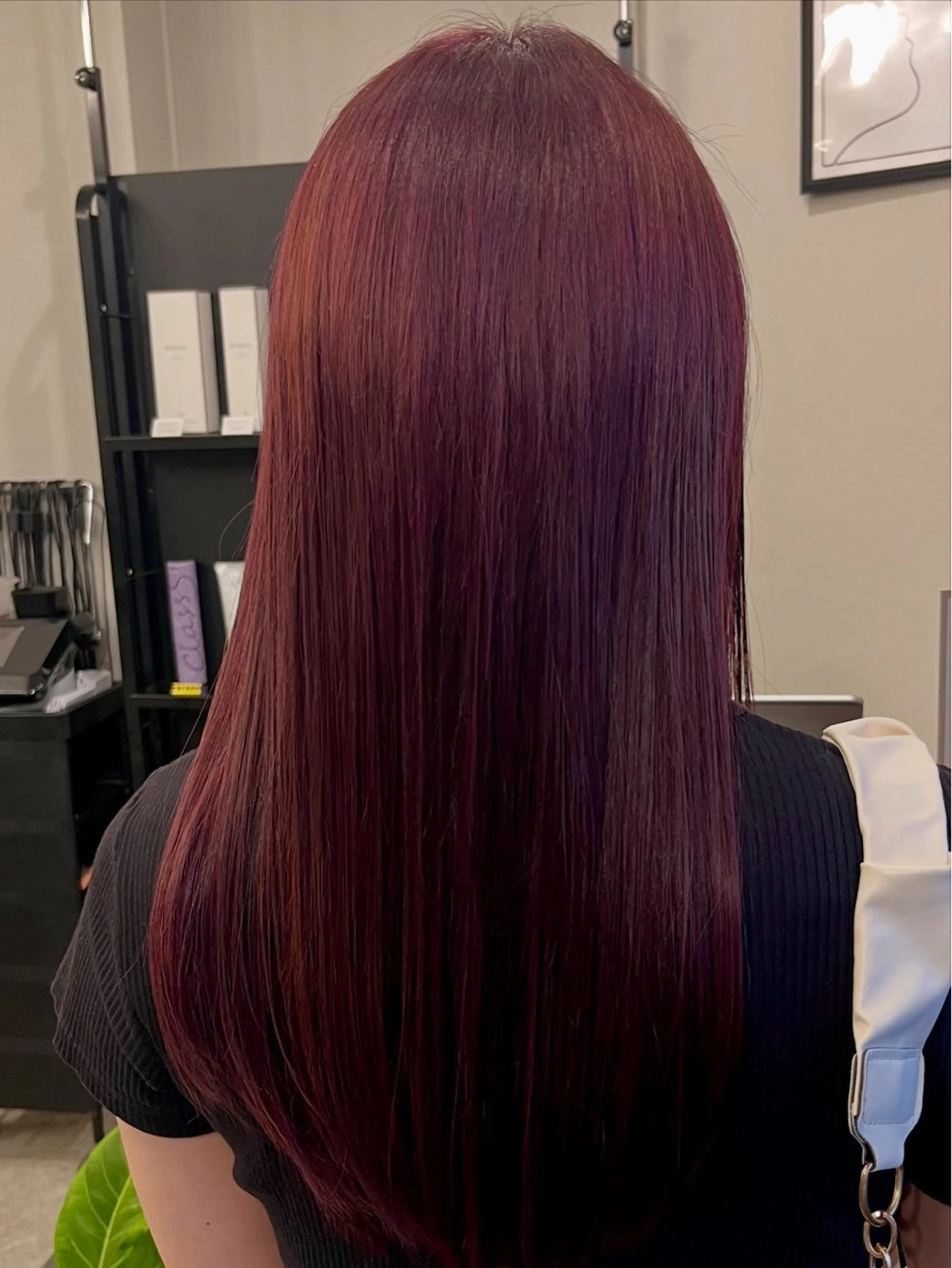 ロング カラー カット ヘアカラー セジールヘアメゾン所属・韓国レイヤー/透明感 カラー🐈曾根高のヘアスタイル