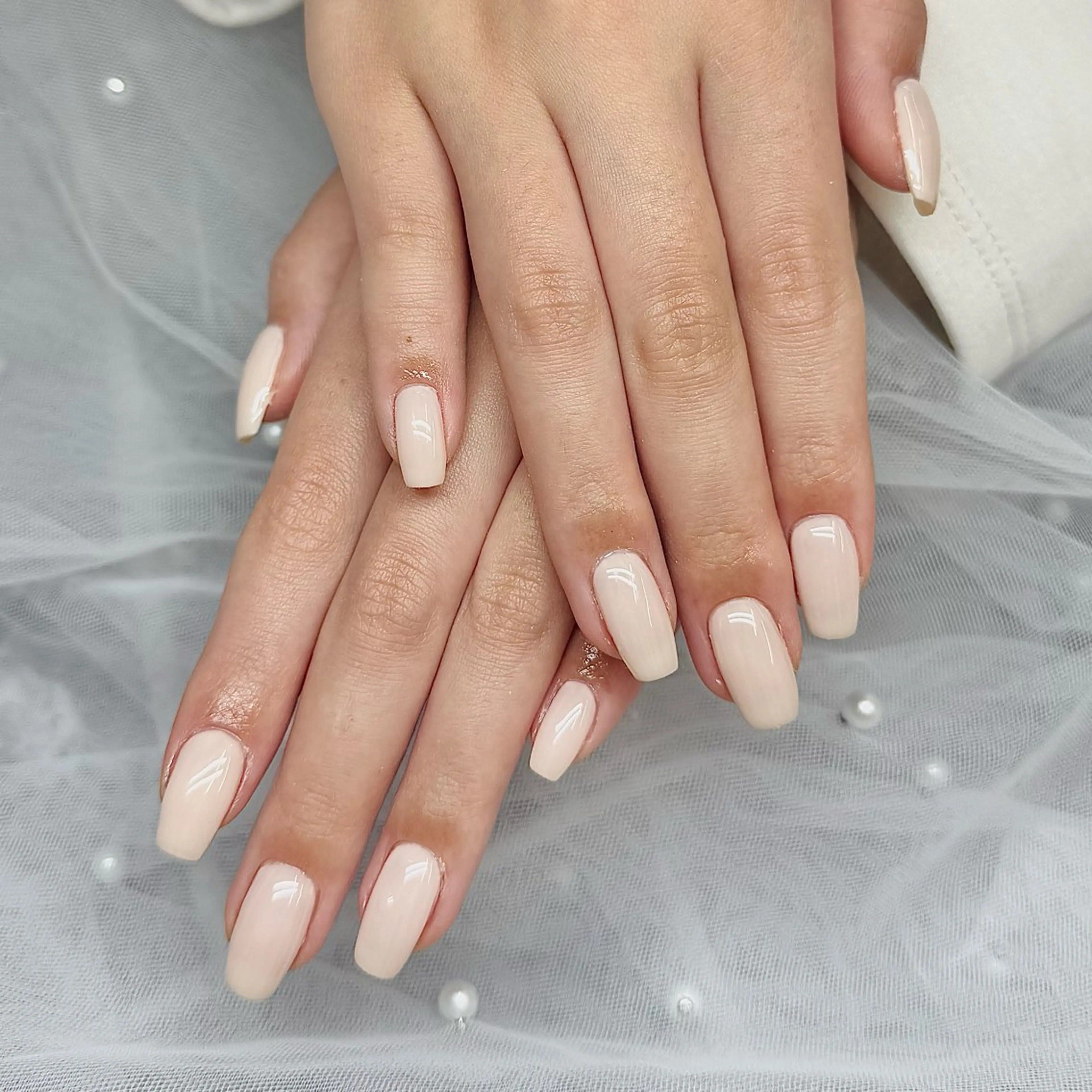 ネイル ワンカラーネイル mm TOKYO所属・れ かとのネイルデザイン