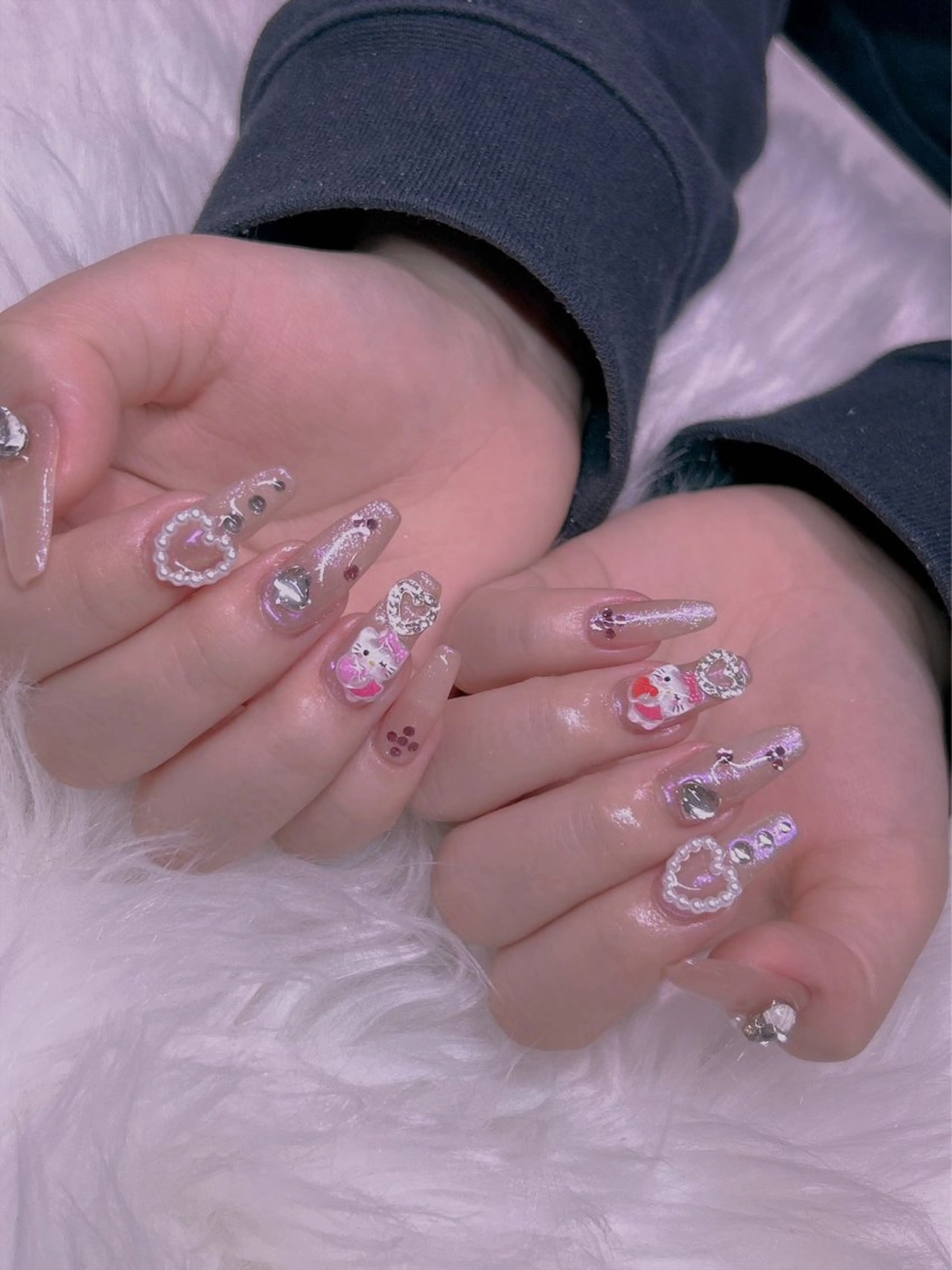 ネイル 長さだし専門店 M2　rikaのネイルデザイン