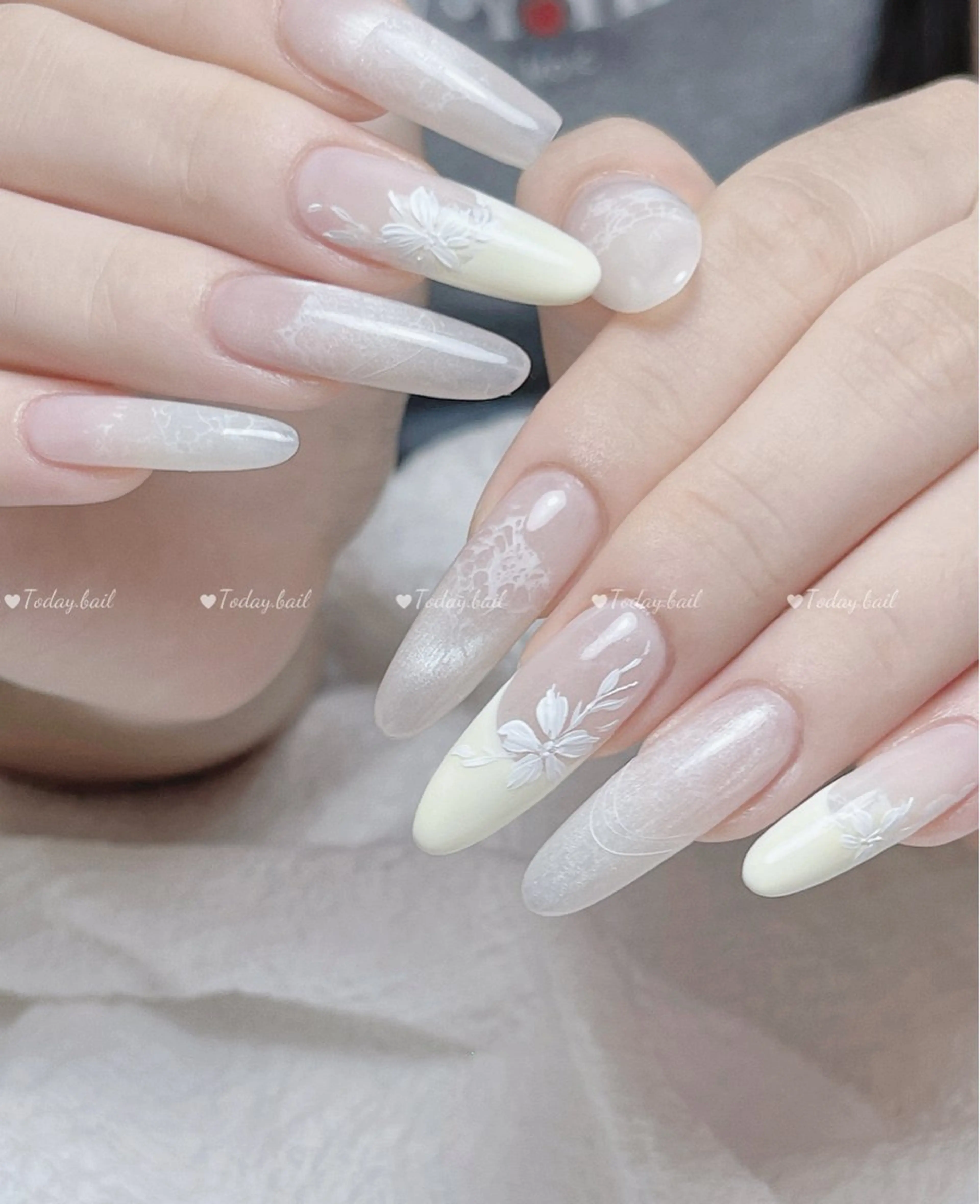 ネイル ハンドネイル 🎀Today nail💅のネイルデザイン