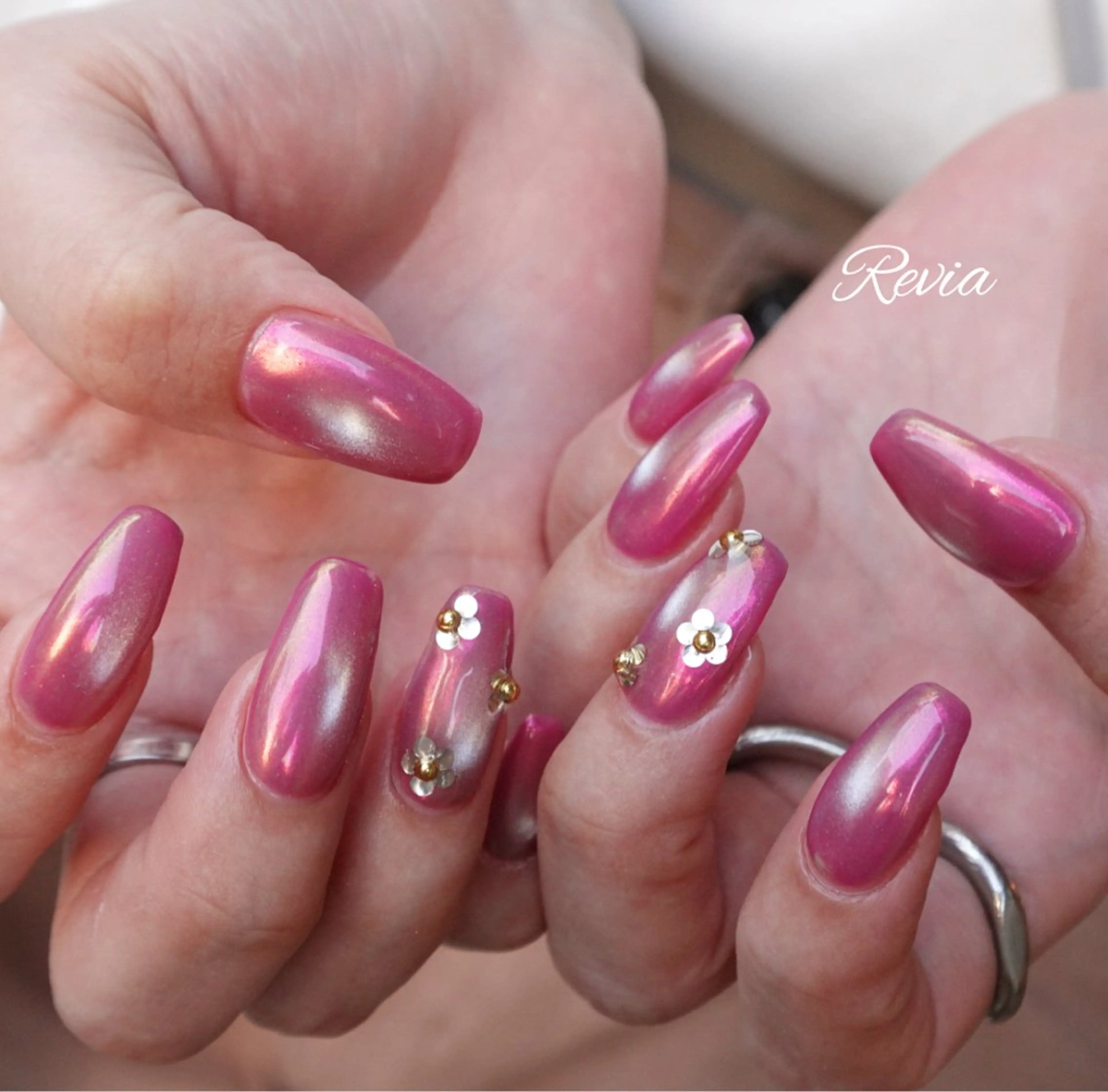 ネイル ハンドネイル revia所属・ERI Nailistのネイルデザイン