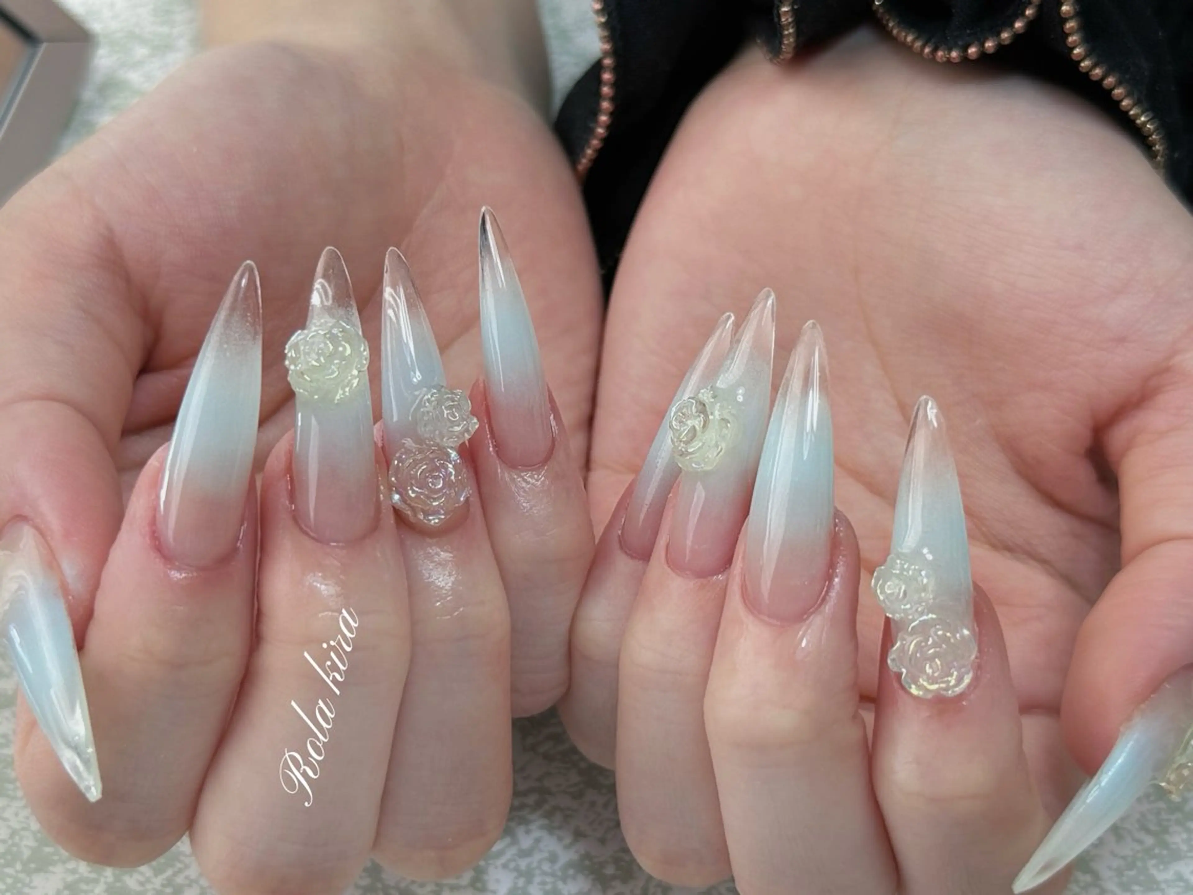 【長さ出し】持ち込みデザイン120分(パーツ付け放題) ¥12880→¥10990の写真