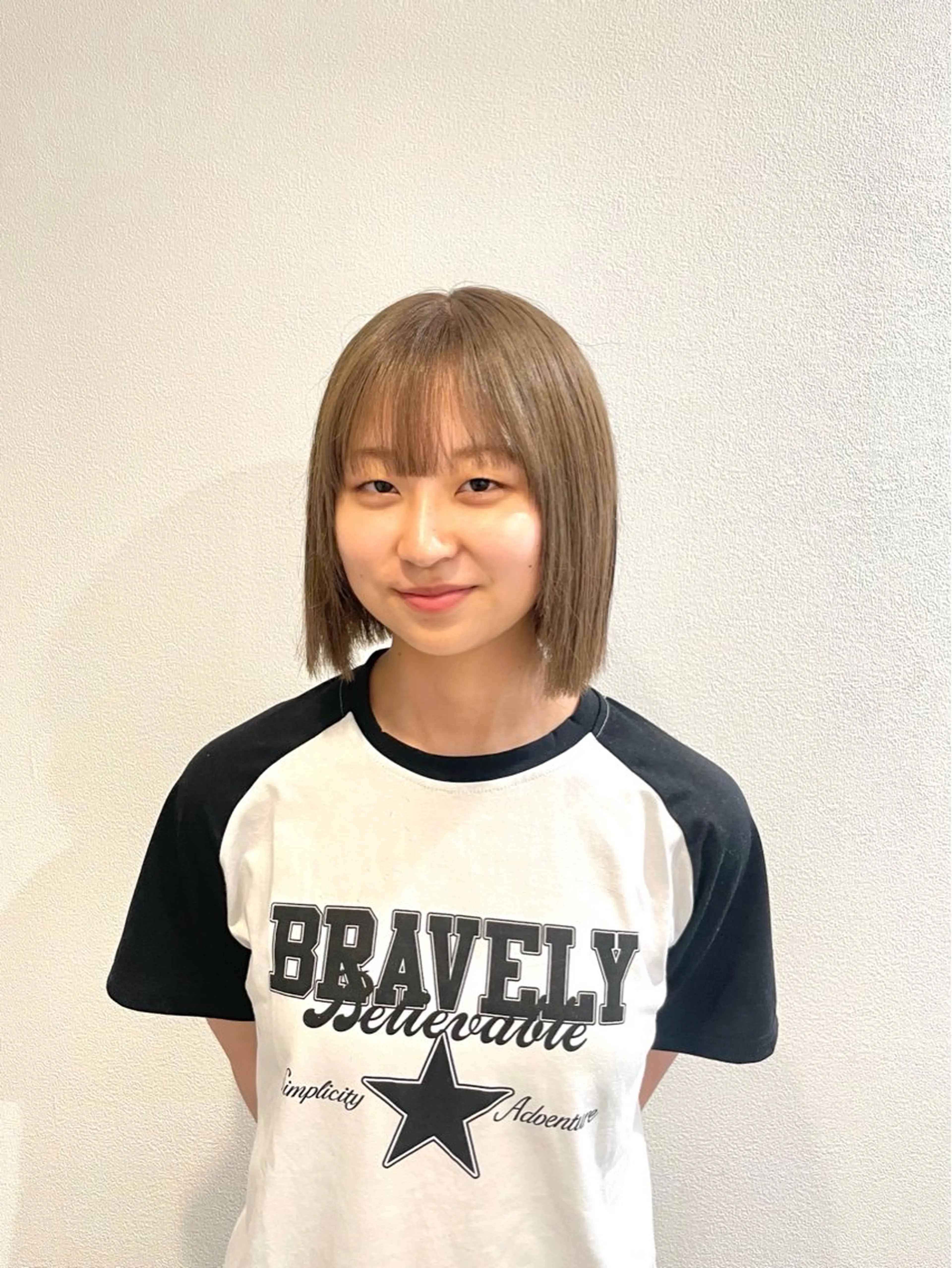 ショート カラー カット ヘアカラー トリートメント 西村 れいのヘアスタイル