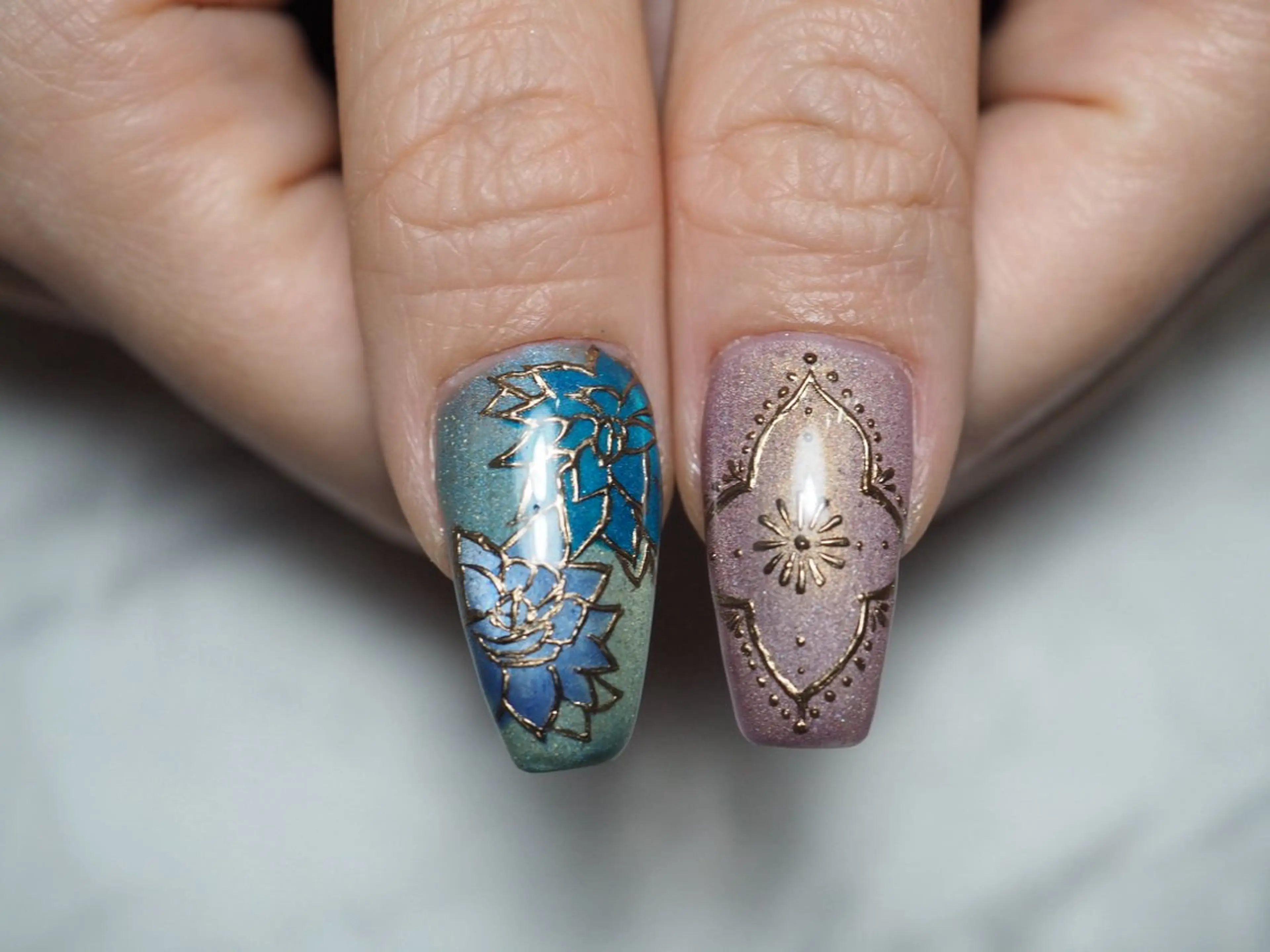 ネイル 7nail所属・なんば7nail YUZUHAのネイルデザイン