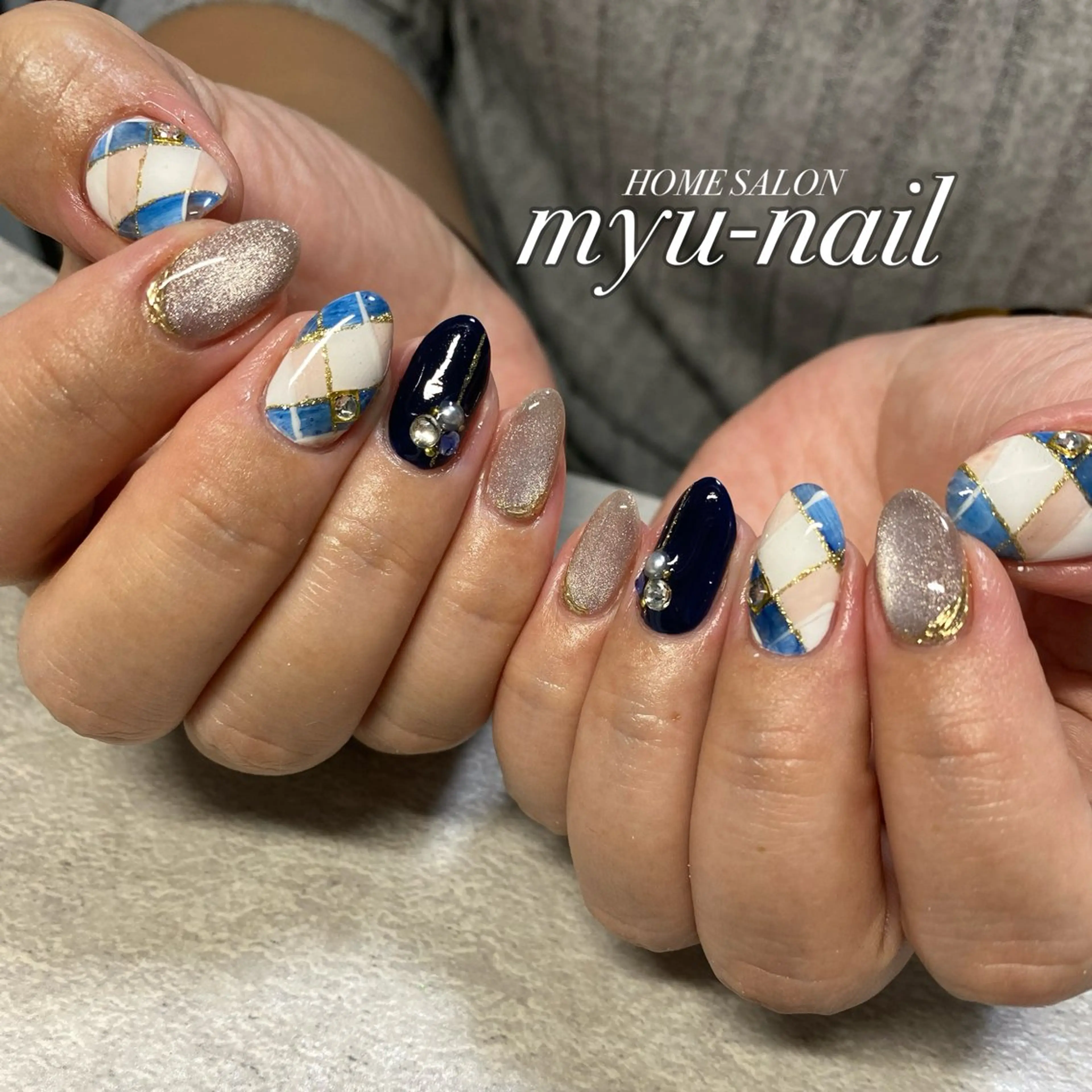 ネイル ホームサロン myu-nailのネイルデザイン