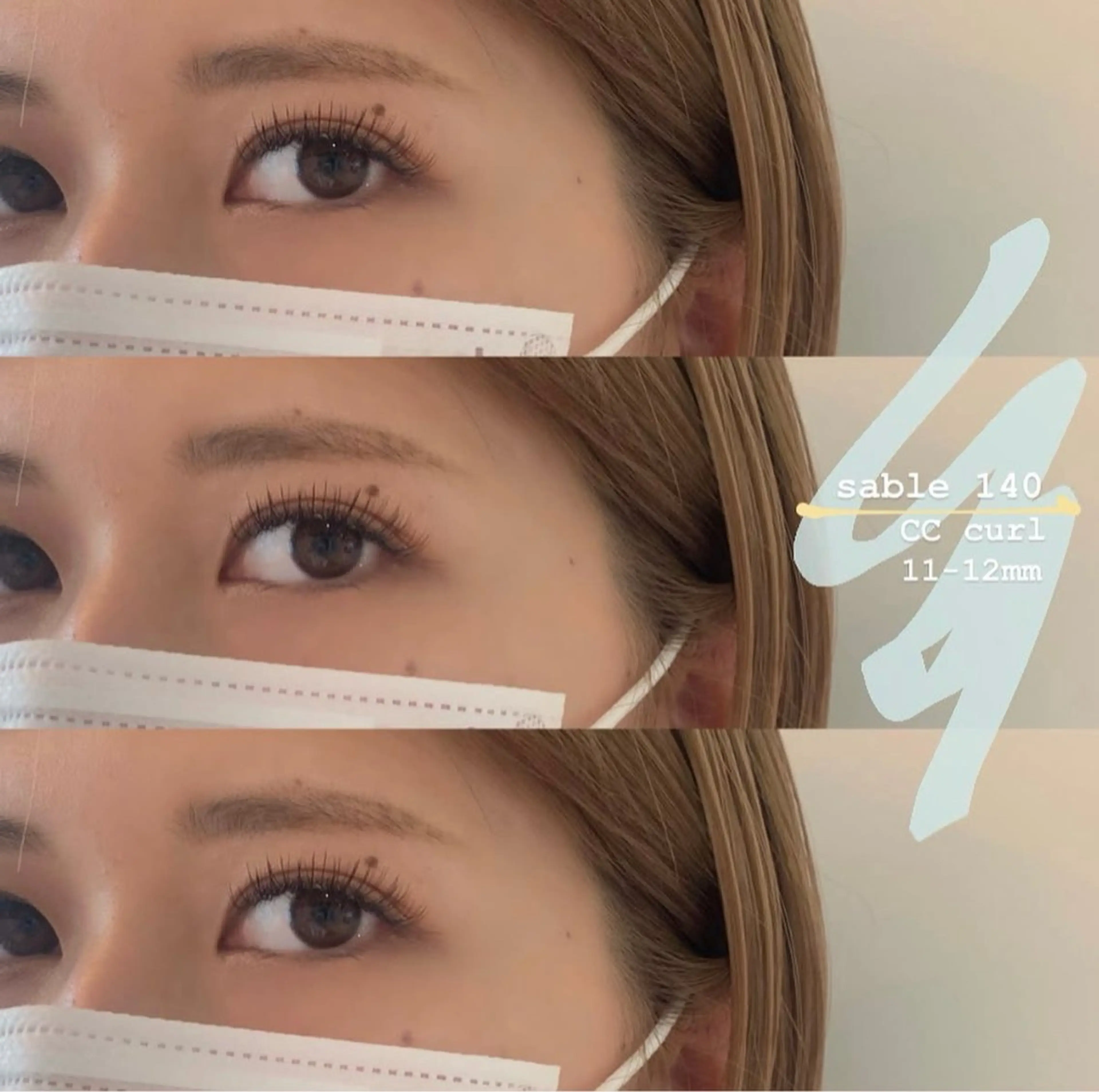 マツエク・マツパ MY SALON横浜 モデル募集のマツエク・マツパデザイン