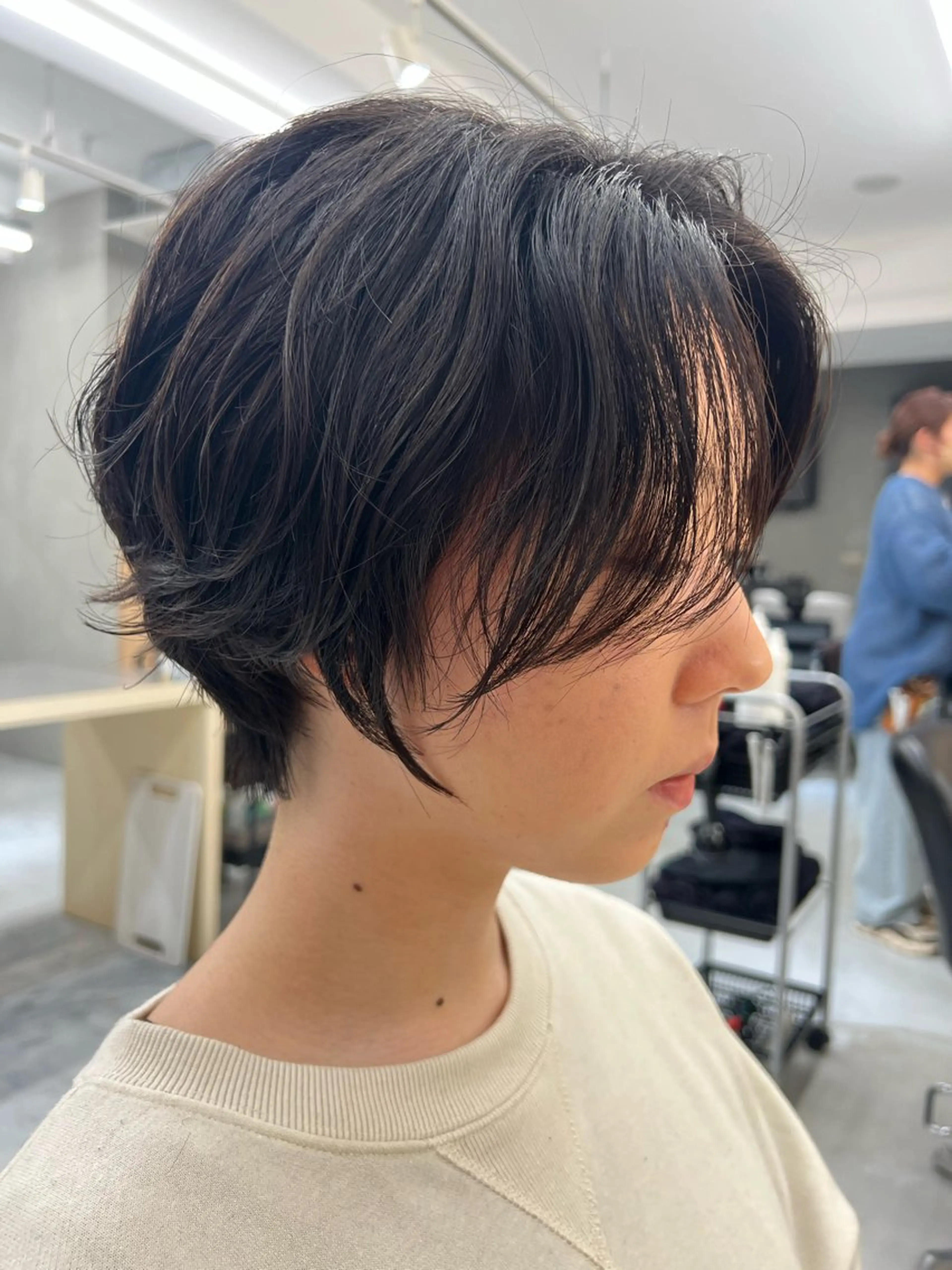 ショート パーマ 上野⭐️メンズ特化 森田道成のヘアスタイル