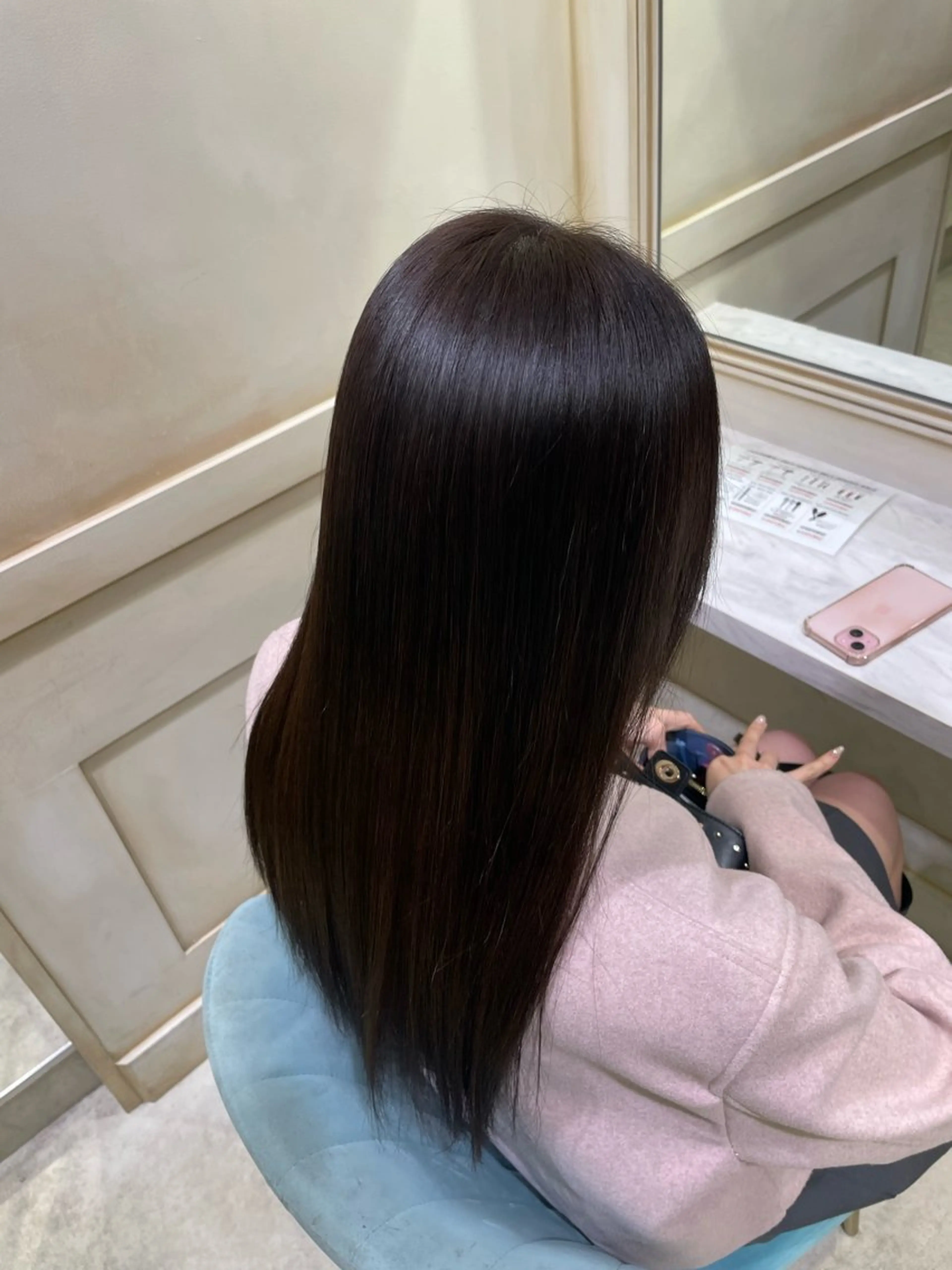 ロング 🟠髪質改善縮毛矯正 YUTO🟠のヘアスタイル