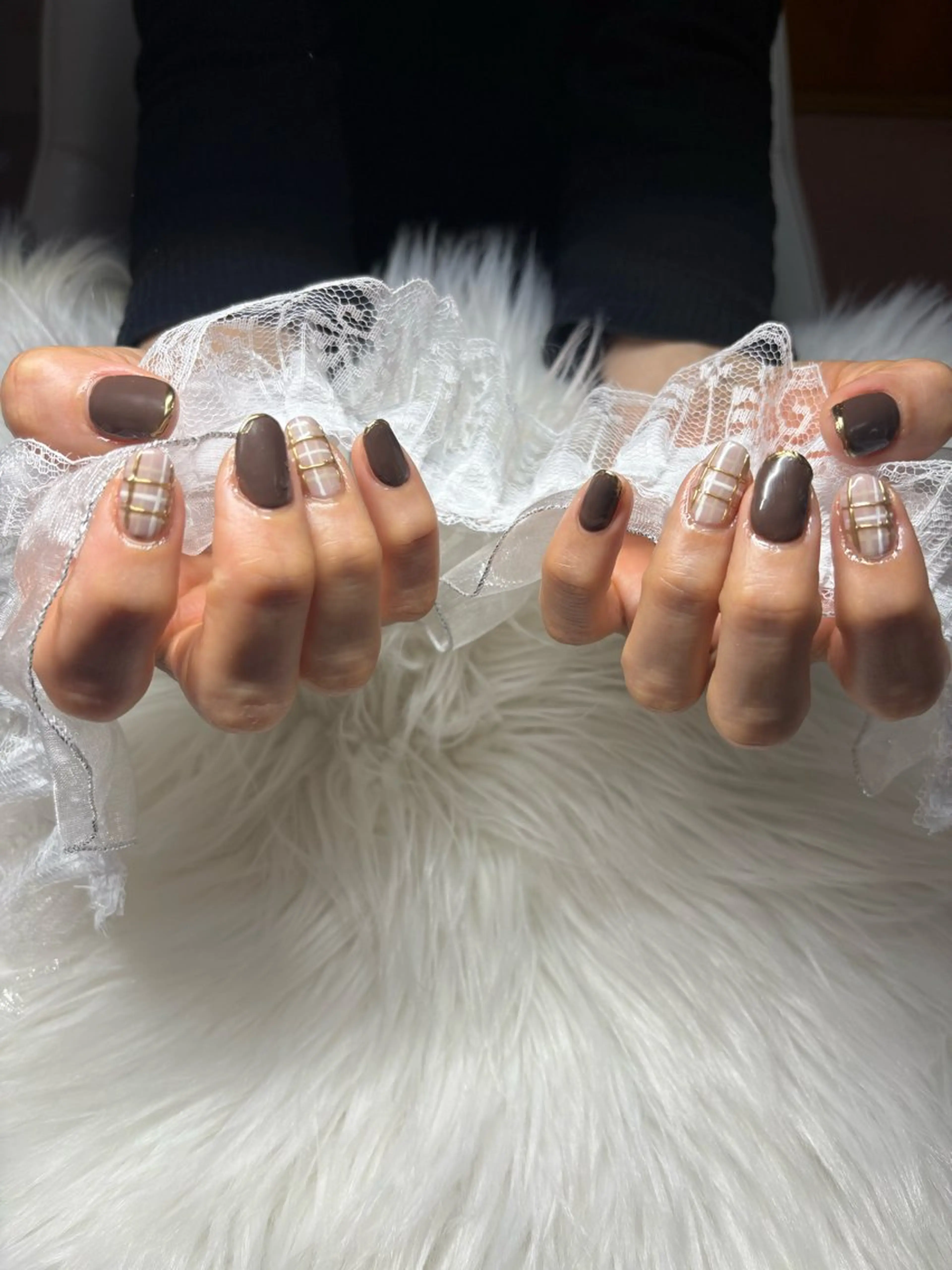 ネイル Pink Alice所属・星野 楓奈のネイルデザイン