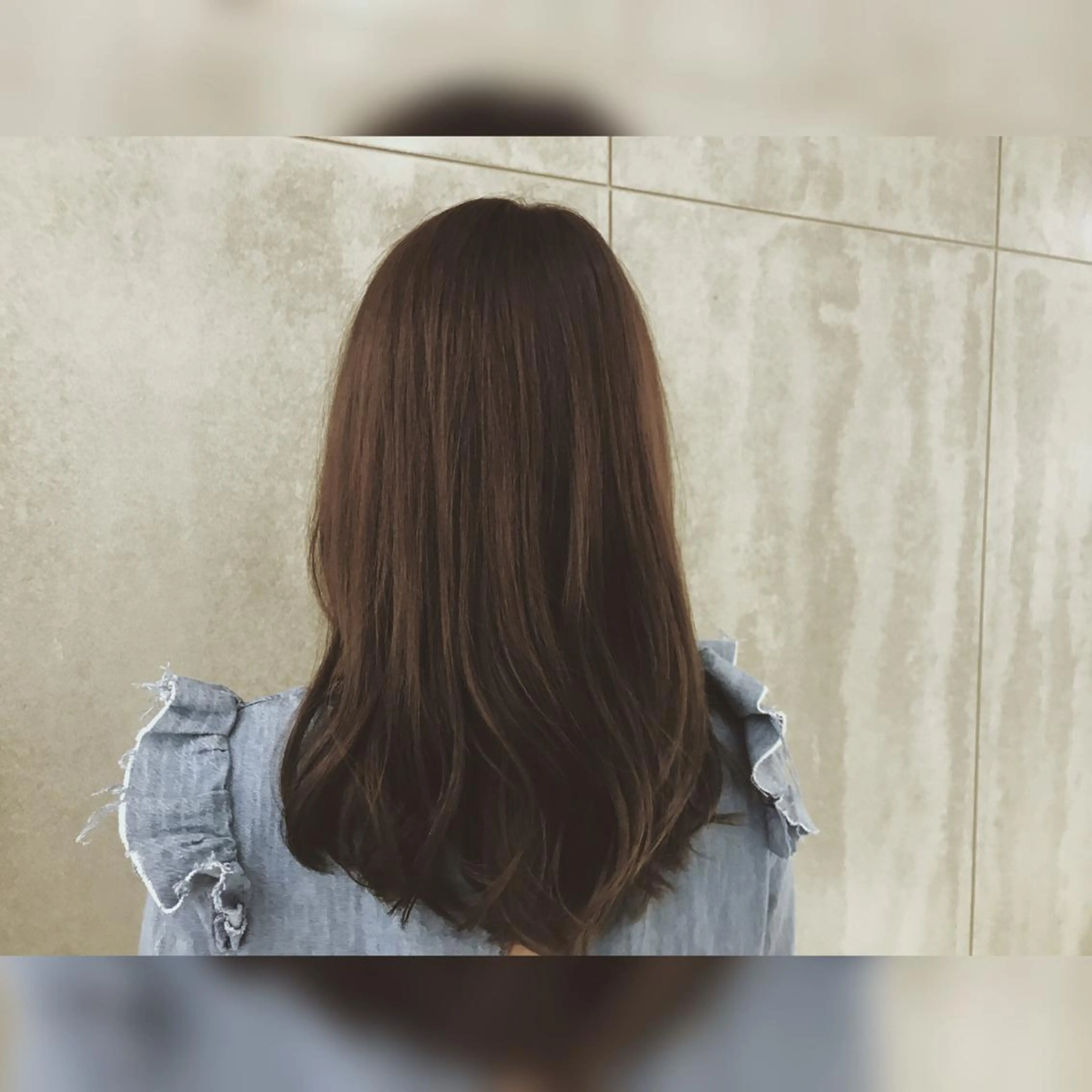 セミロング アッシュ One By The Ect所属・ショート/脱白髪染め ☆宇﨑悠実のヘアスタイル