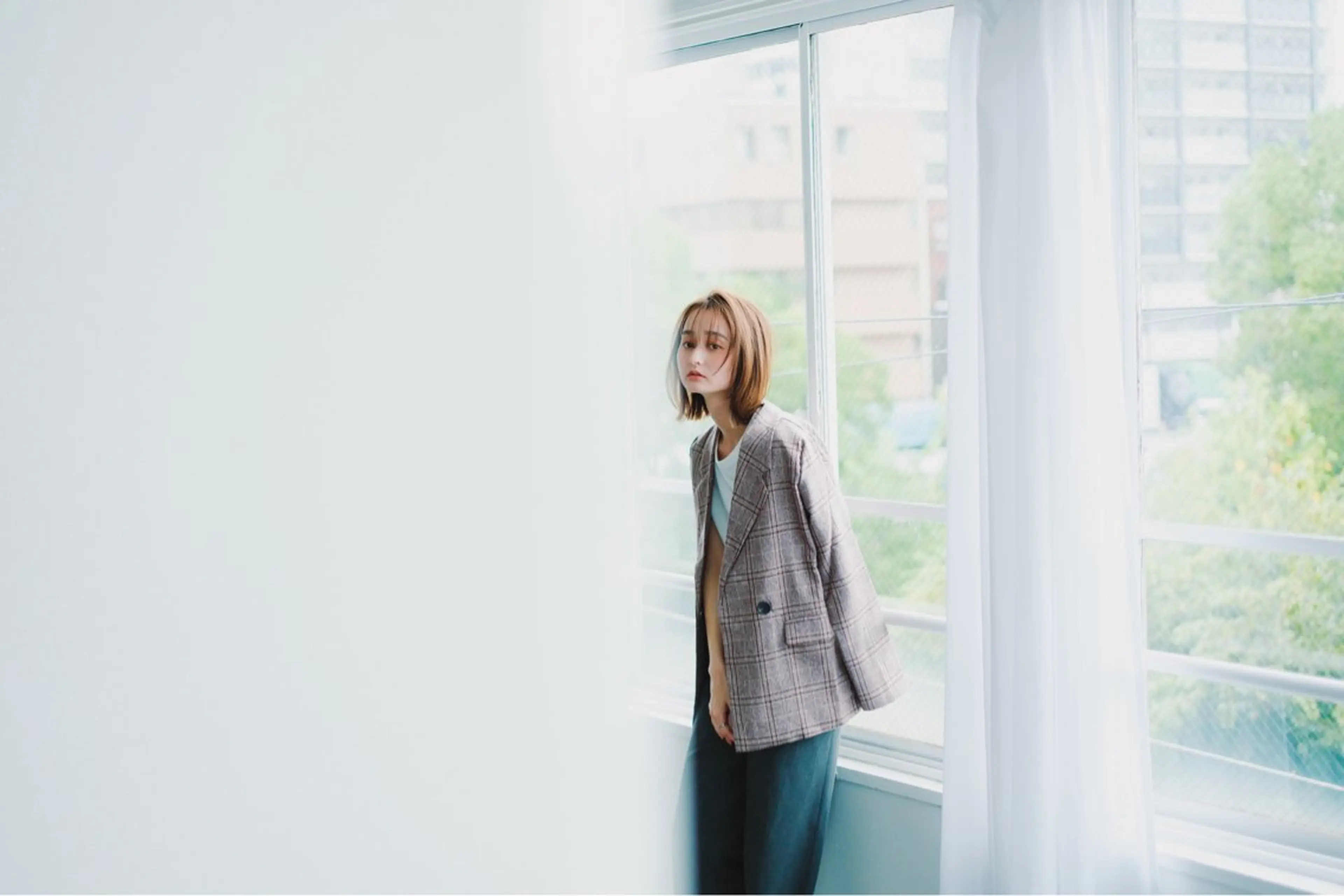 セミロング カラー カット ヘアカラー トリートメント 似合わせ美髪ヘア✨ 天王寺．阿倍野🌈のヘアスタイル