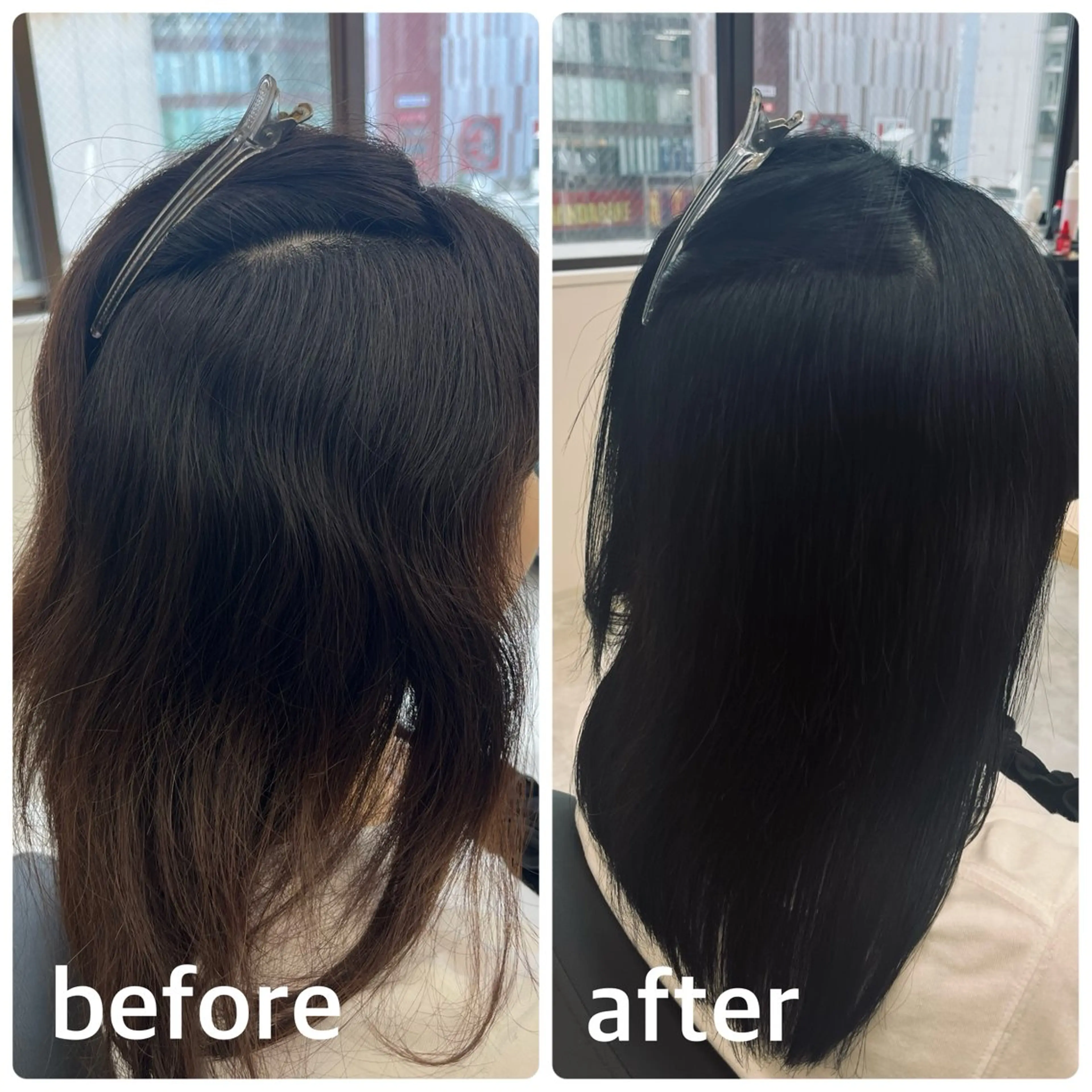🎉【‼️ダメージレス✨‼️】🎉💪プレックス縮毛矯正🌏+カット+艶TR💪の写真