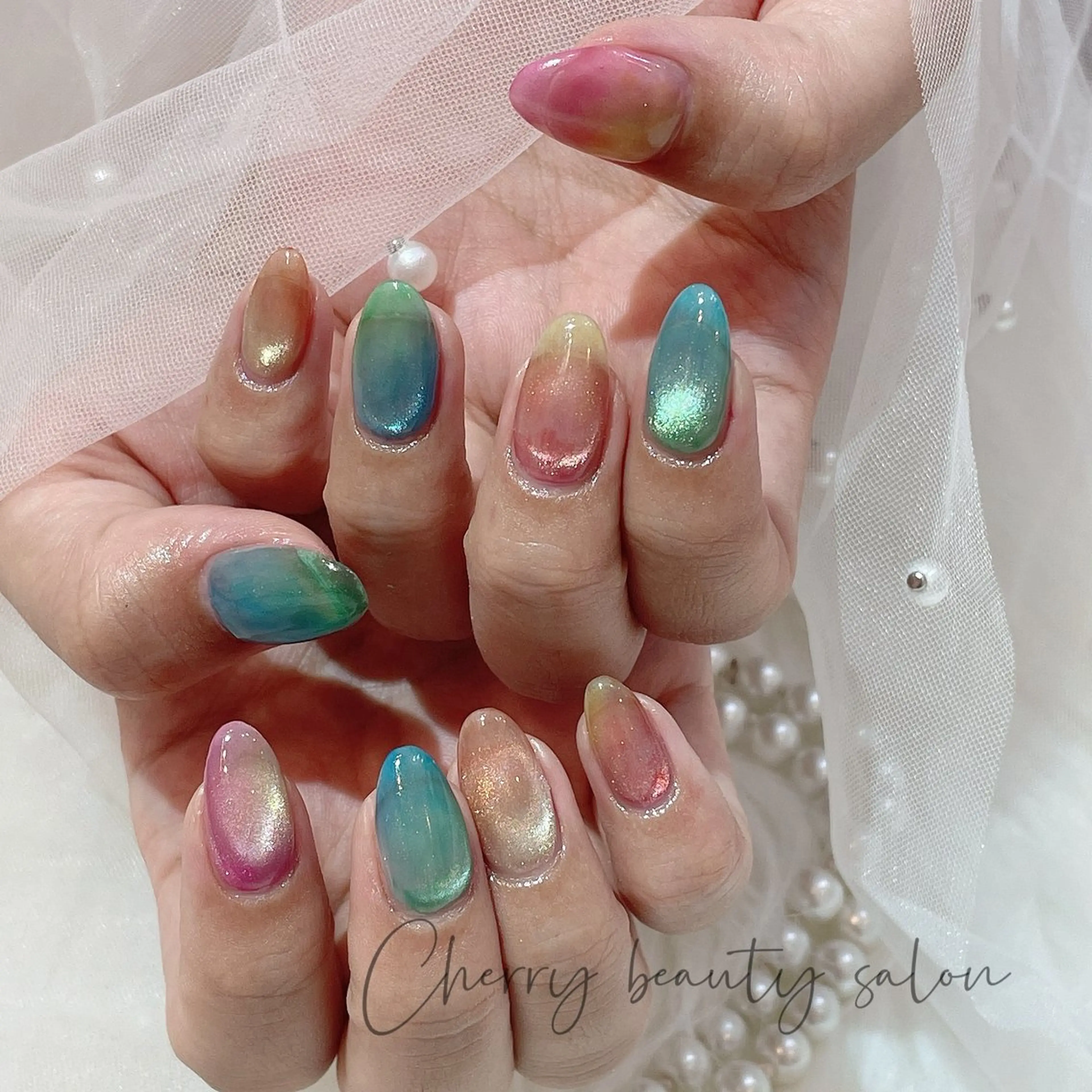 ネイル SAKURA 🍒のネイルデザイン