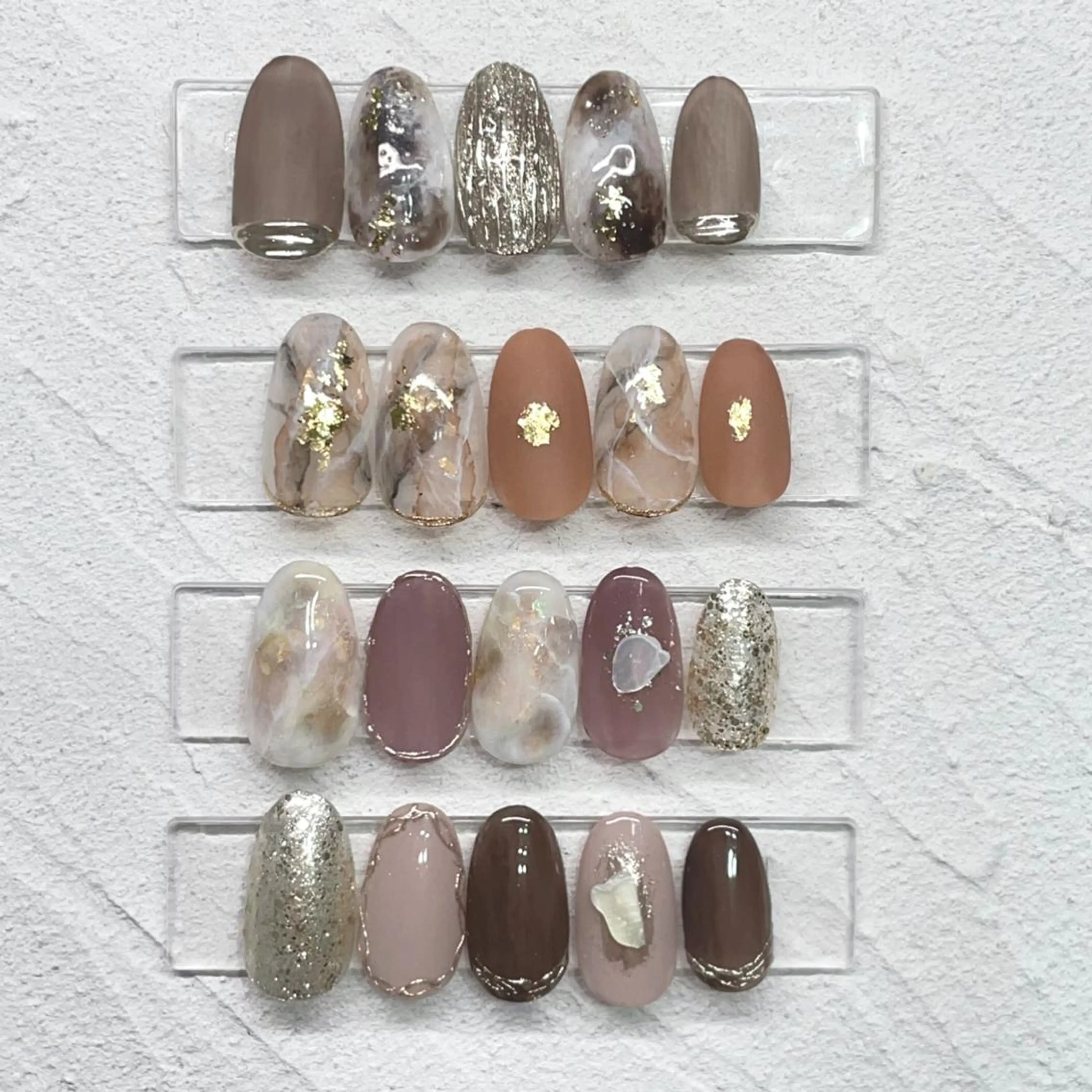 ミディアム Lety total beautyのネイルデザイン