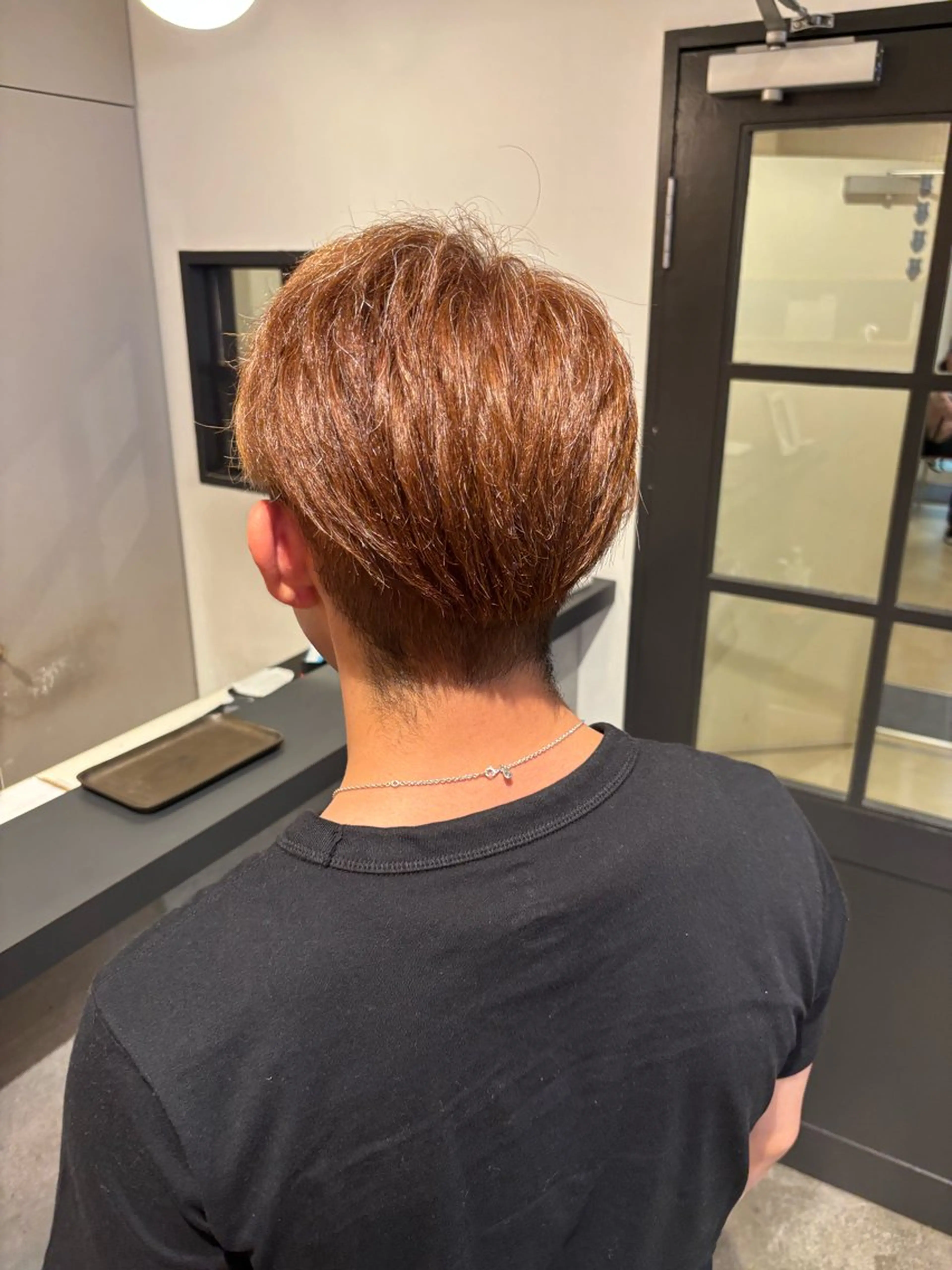 カラー メンズ 山科 愛実のヘアスタイル