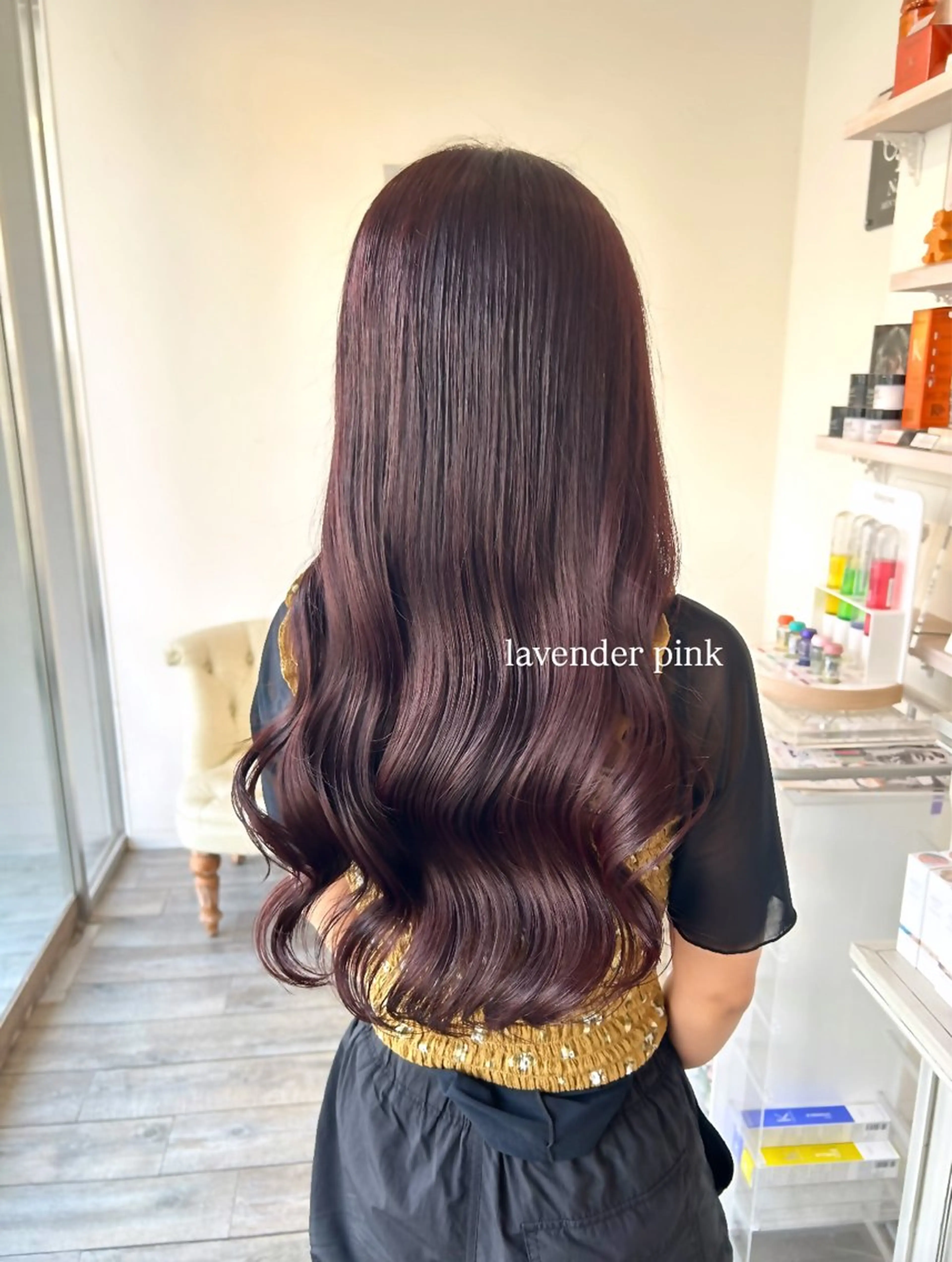 ロング カラー カット ヘアカラー トリートメント 🎀暖色/ ピンク🎀seinaのヘアスタイル