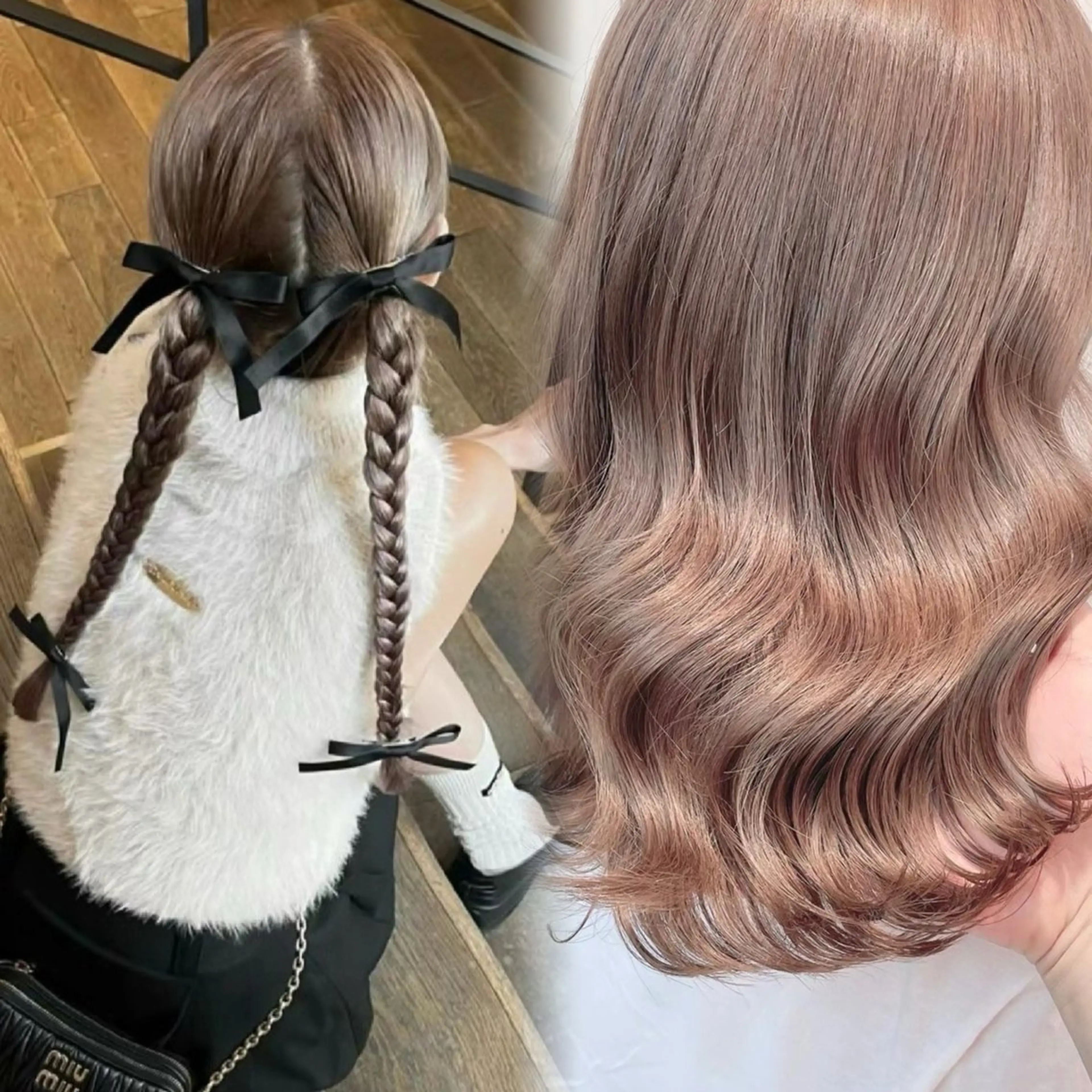 カラー akari🎀🤍 ガーリーstyleのヘアスタイル