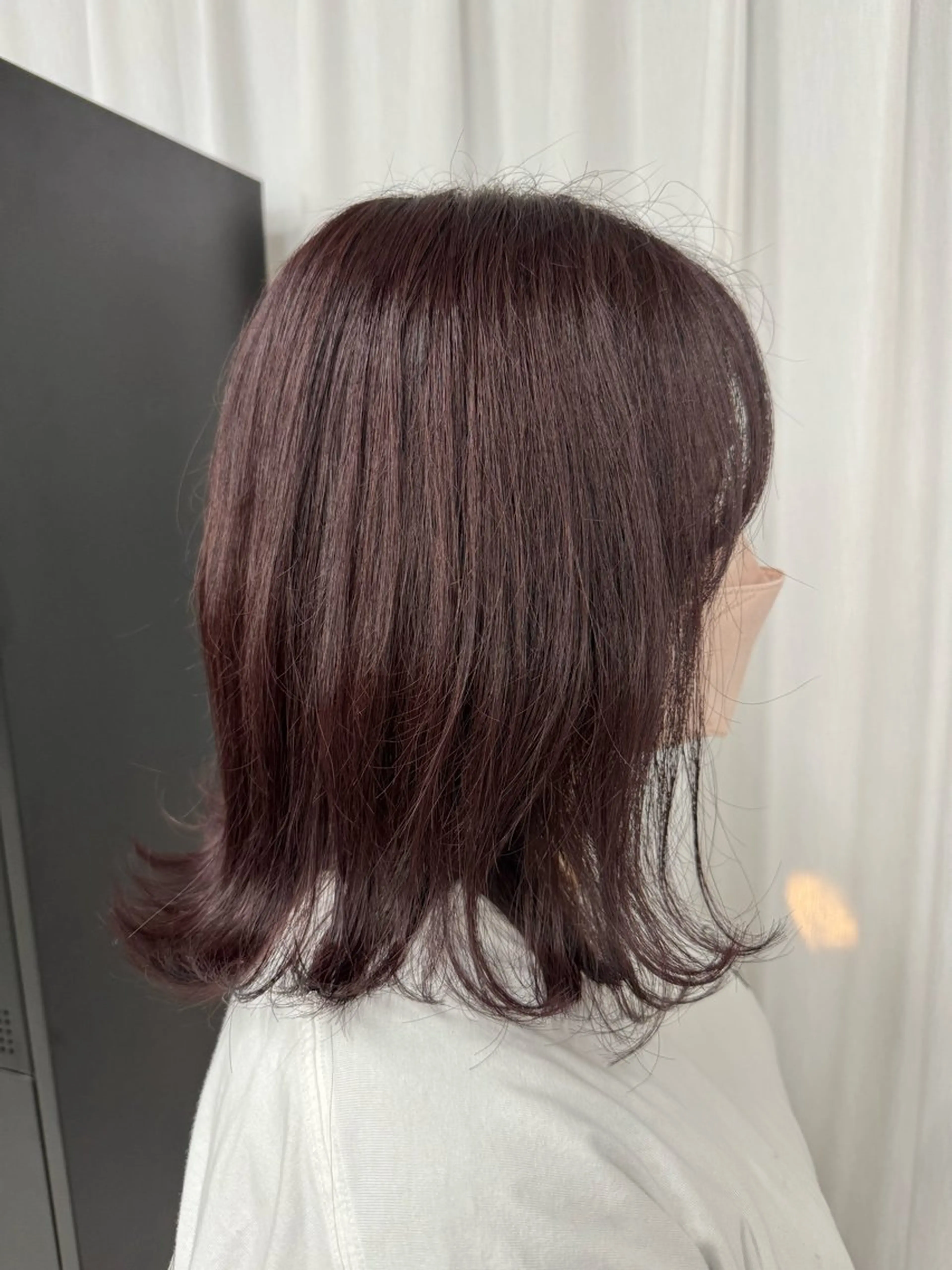 ミディアム カットモデル/ 吉本　彩夏のヘアスタイル