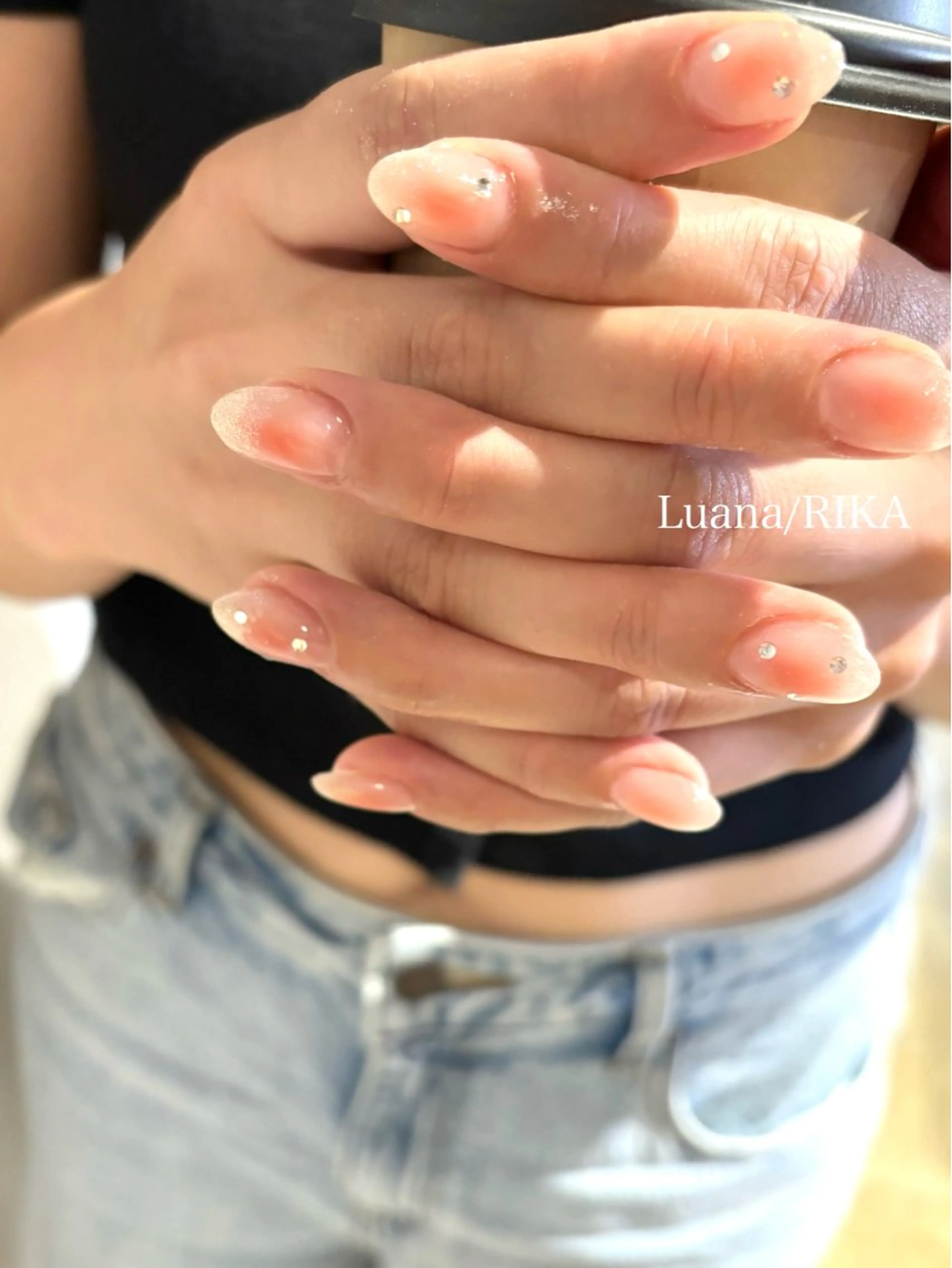 ネイル チークネイル Nail Salon Luana Rikaのネイルデザイン