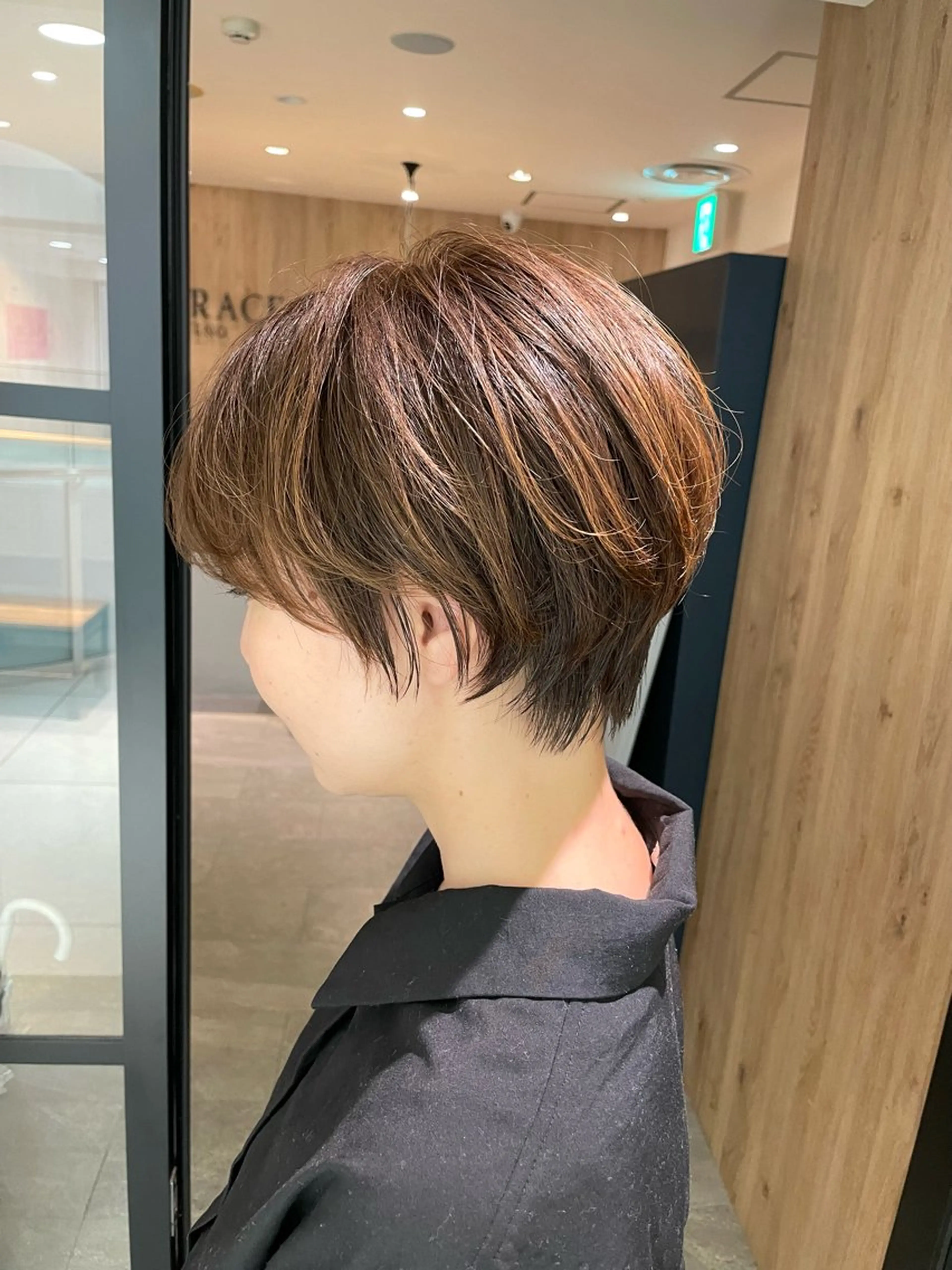 ショート 顔周りカット 小顔カット カット ヘアカラー トリートメント TERRACE LUXBE阿倍野アポロ店所属・ショートカット支持率 NO.1✨清家央隆のヘアスタイル