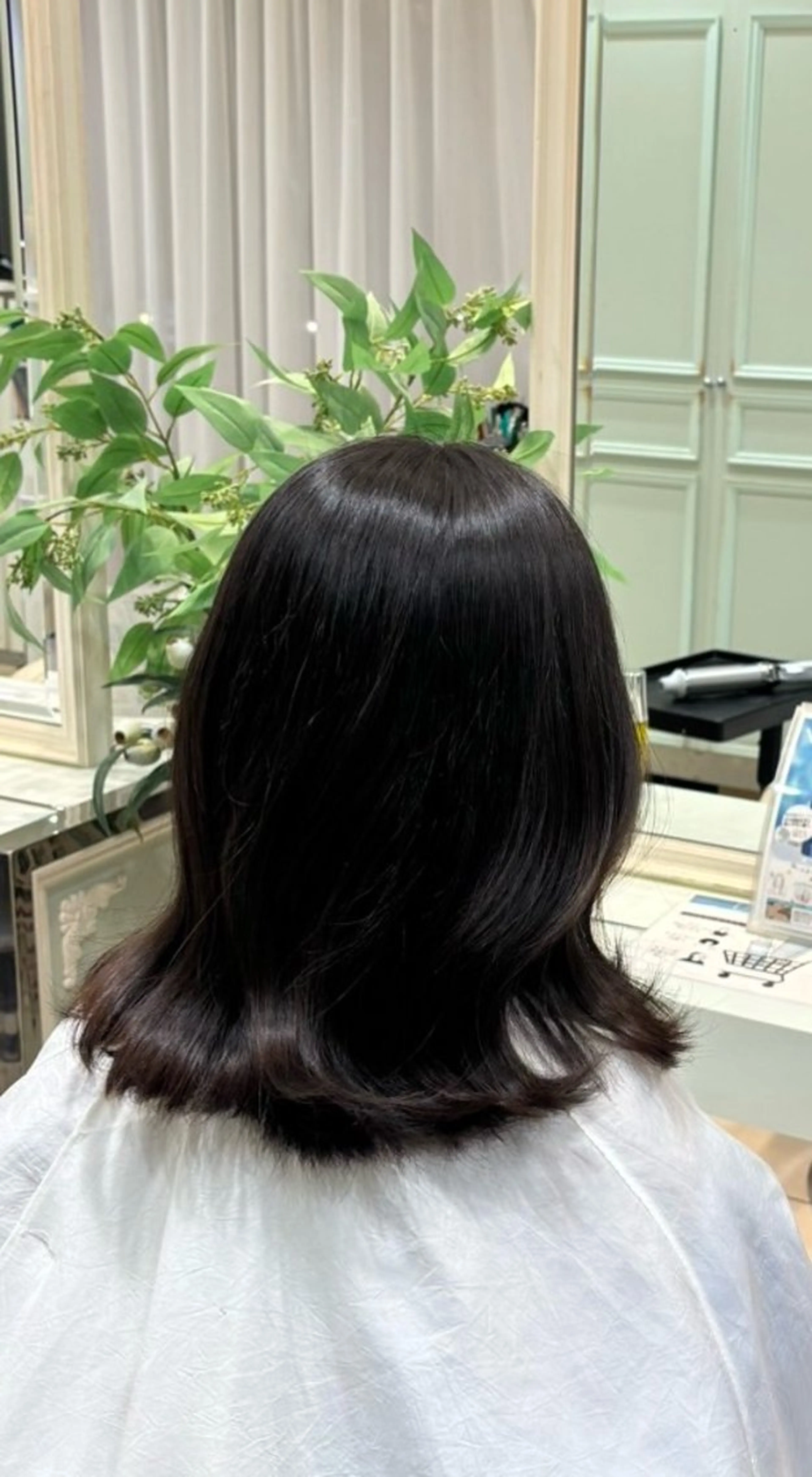 ミディアム トリートメント 曲がる縮毛/カルマパ ーマ/池袋/横村大全のヘアスタイル