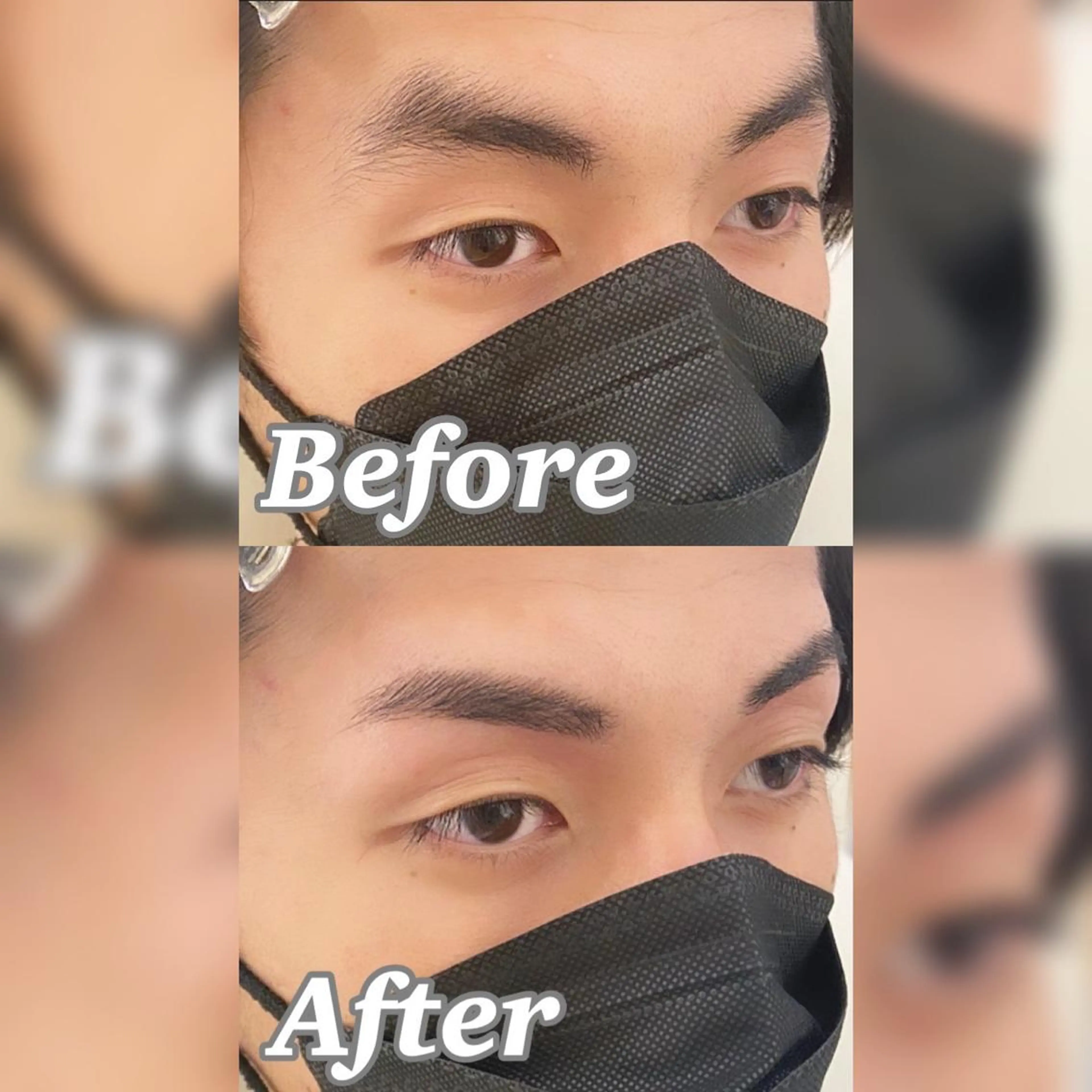 マツエク・マツパ アイブロウ Re:ta KANZOのヘアスタイル