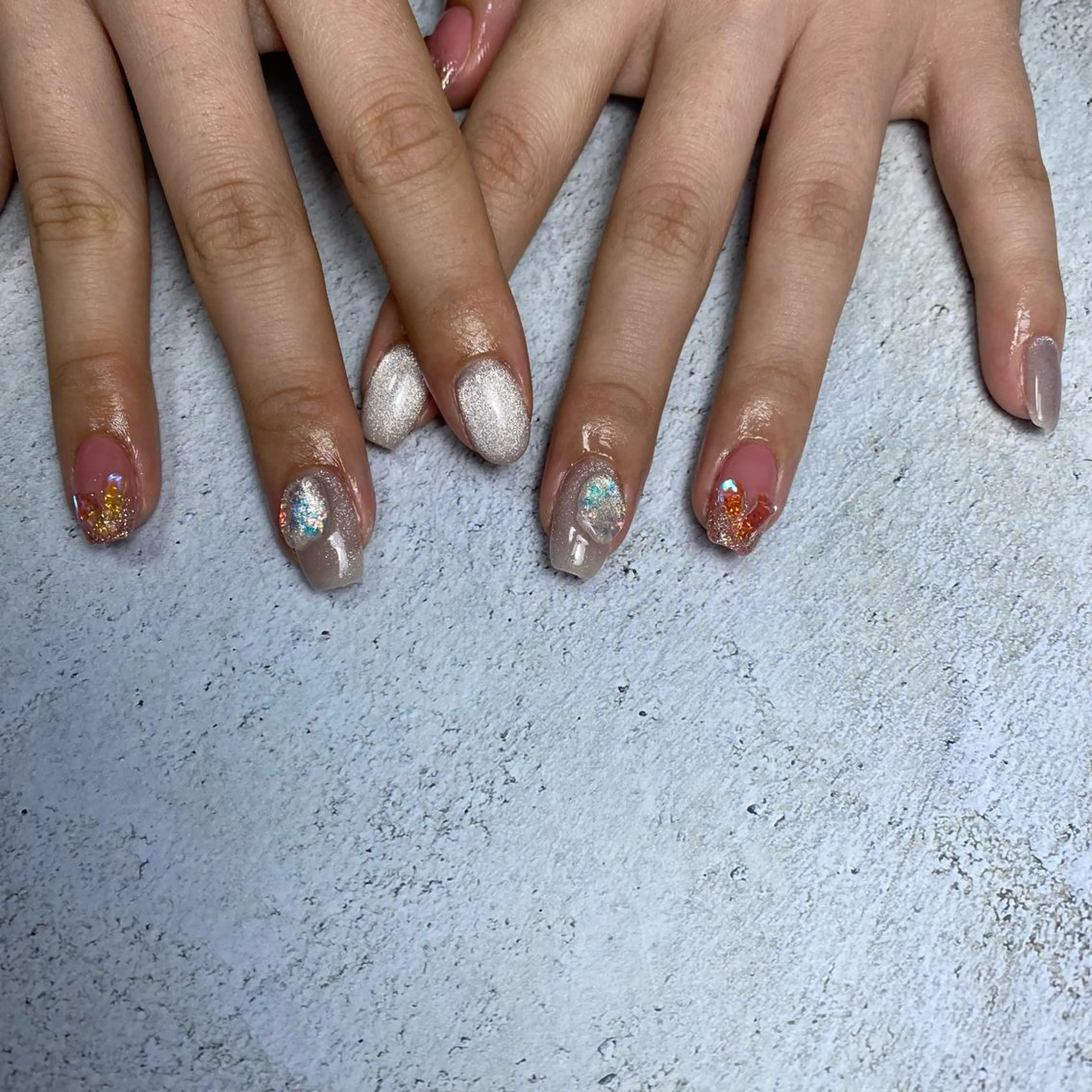 ネイル ハンドネイル Re:Smil所属・☺︎ NOZOMI☺︎のネイルデザイン