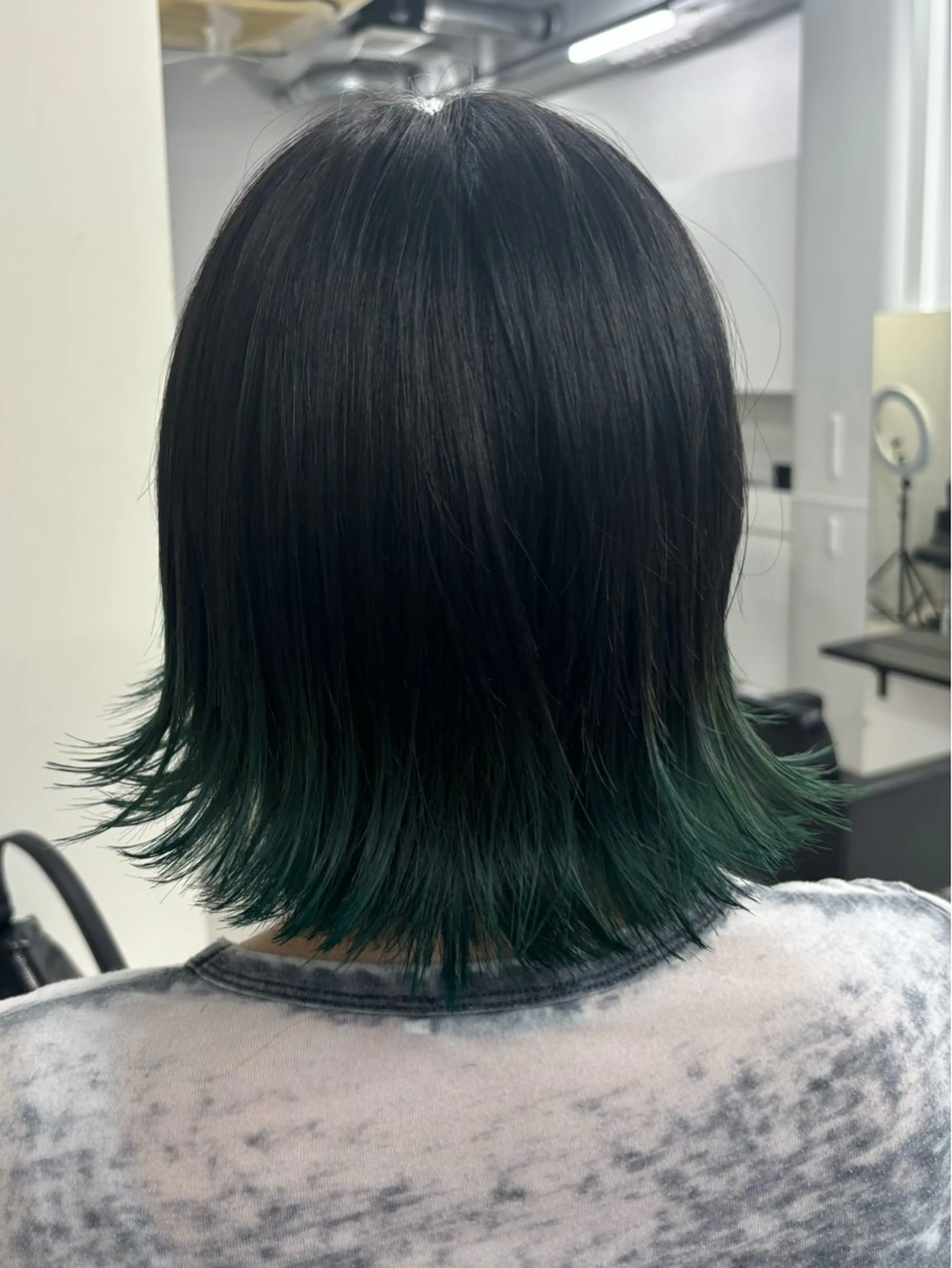 ミディアム カラー ヘアカラー トリートメント ⭐️無料！カット モデル募集⭐️夕貴のヘアスタイル