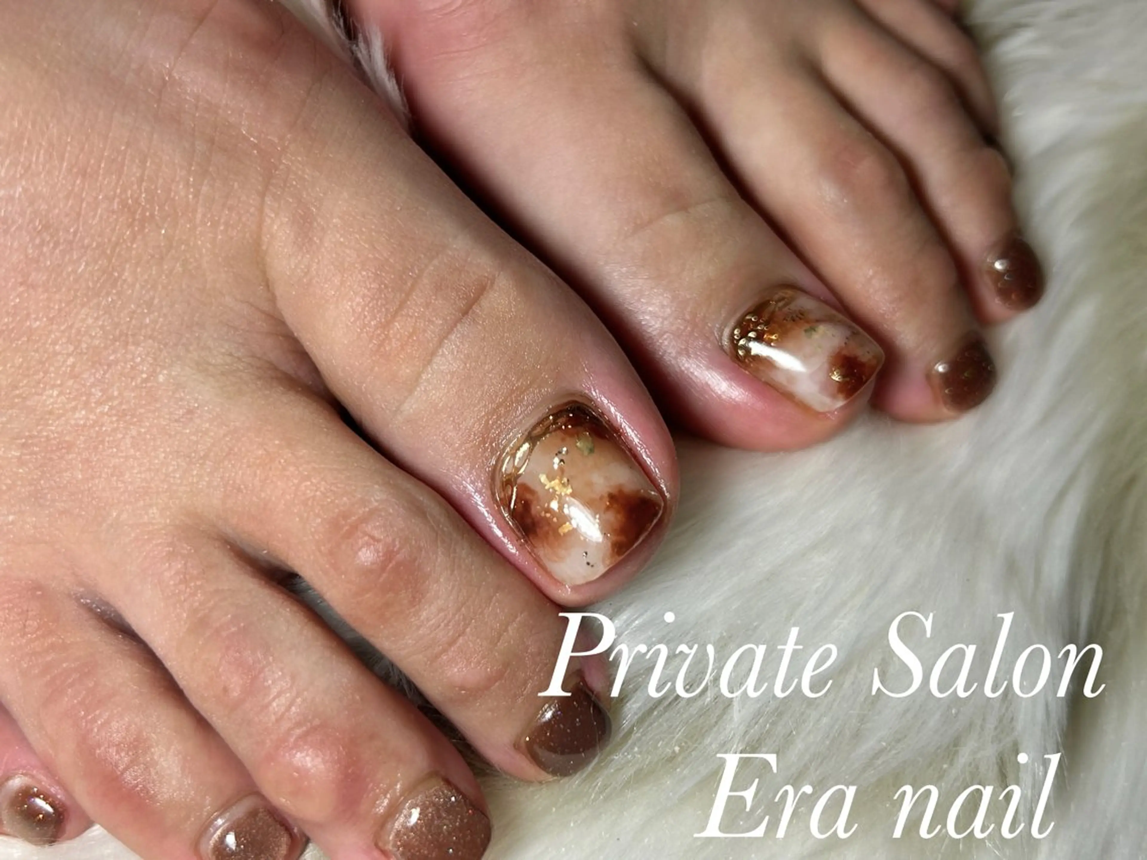 ネイル フットネイル フットネイル Era nailのネイルデザイン