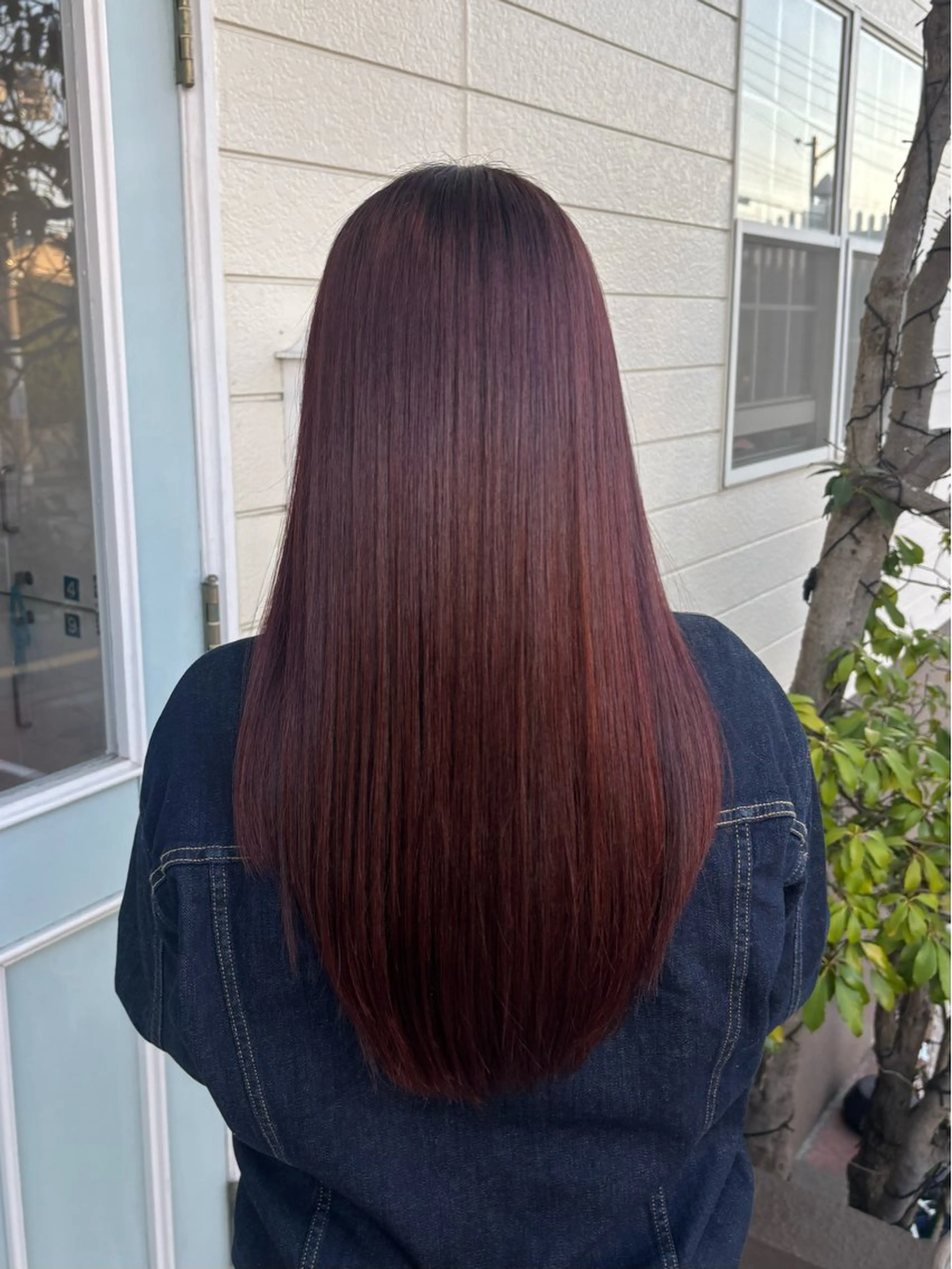 ロング 森本 愛可のヘアスタイル