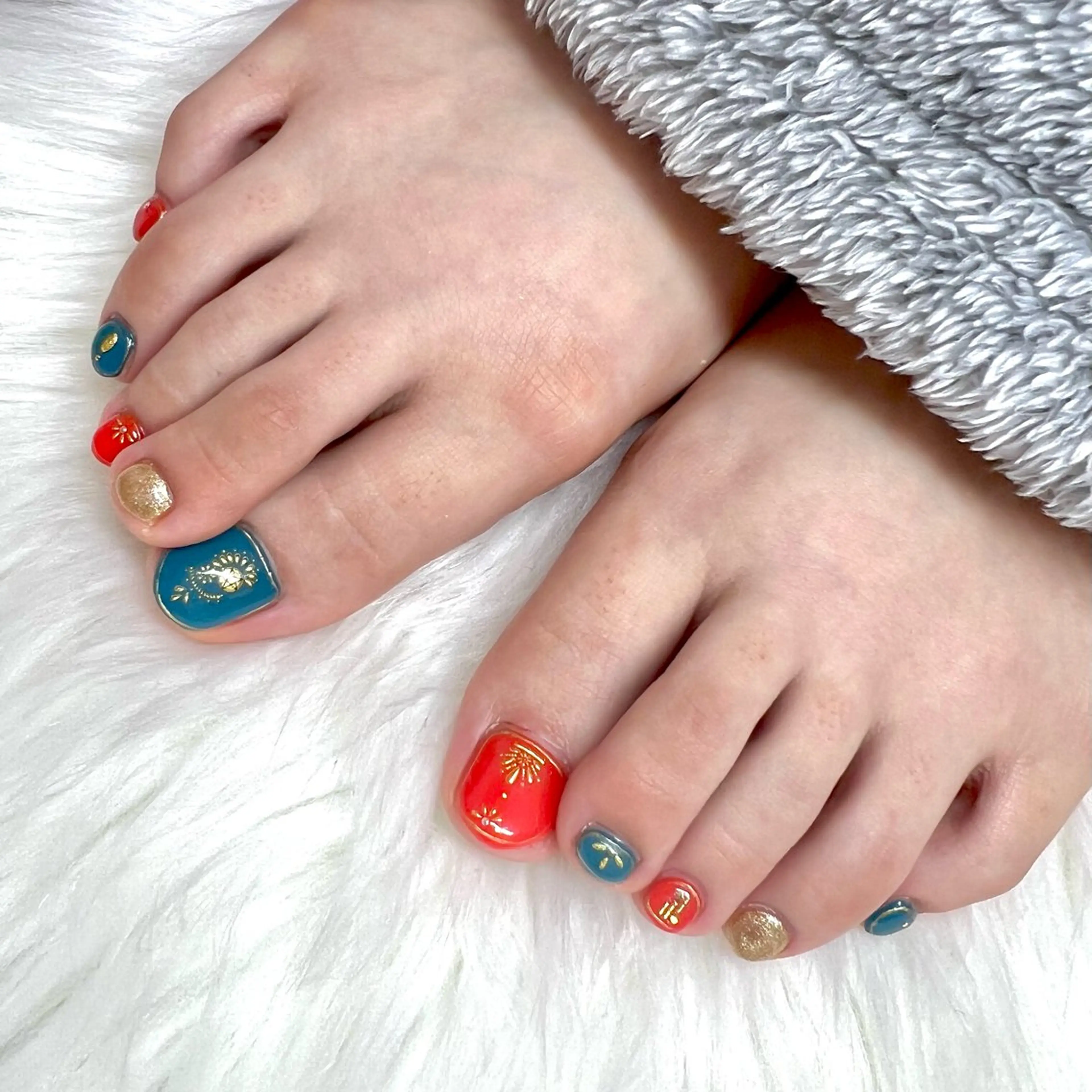 Foot  パーツ盛り放題付　オフ付の写真